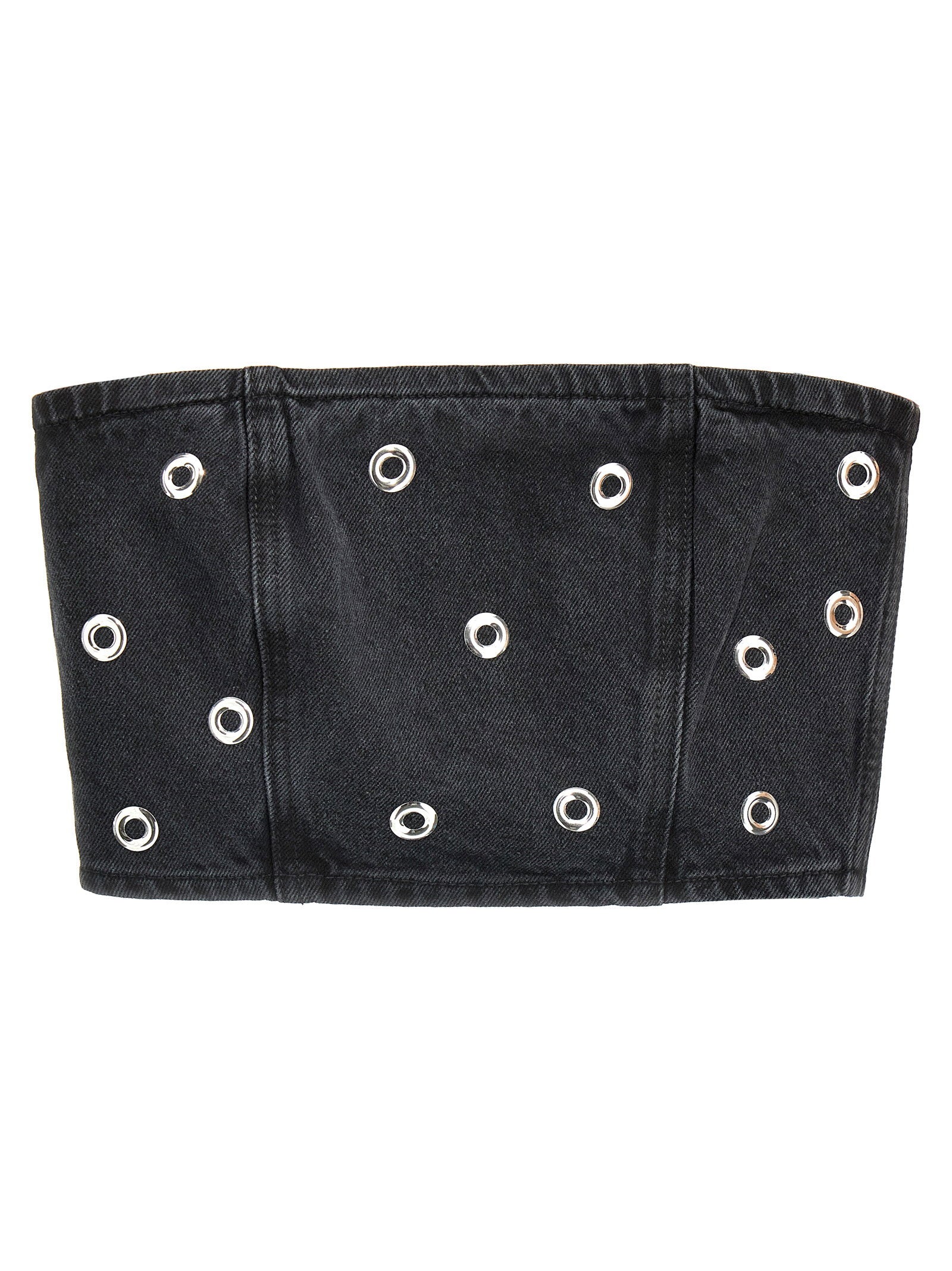 Rotate Birger Christensen Women's Studded Denim Top