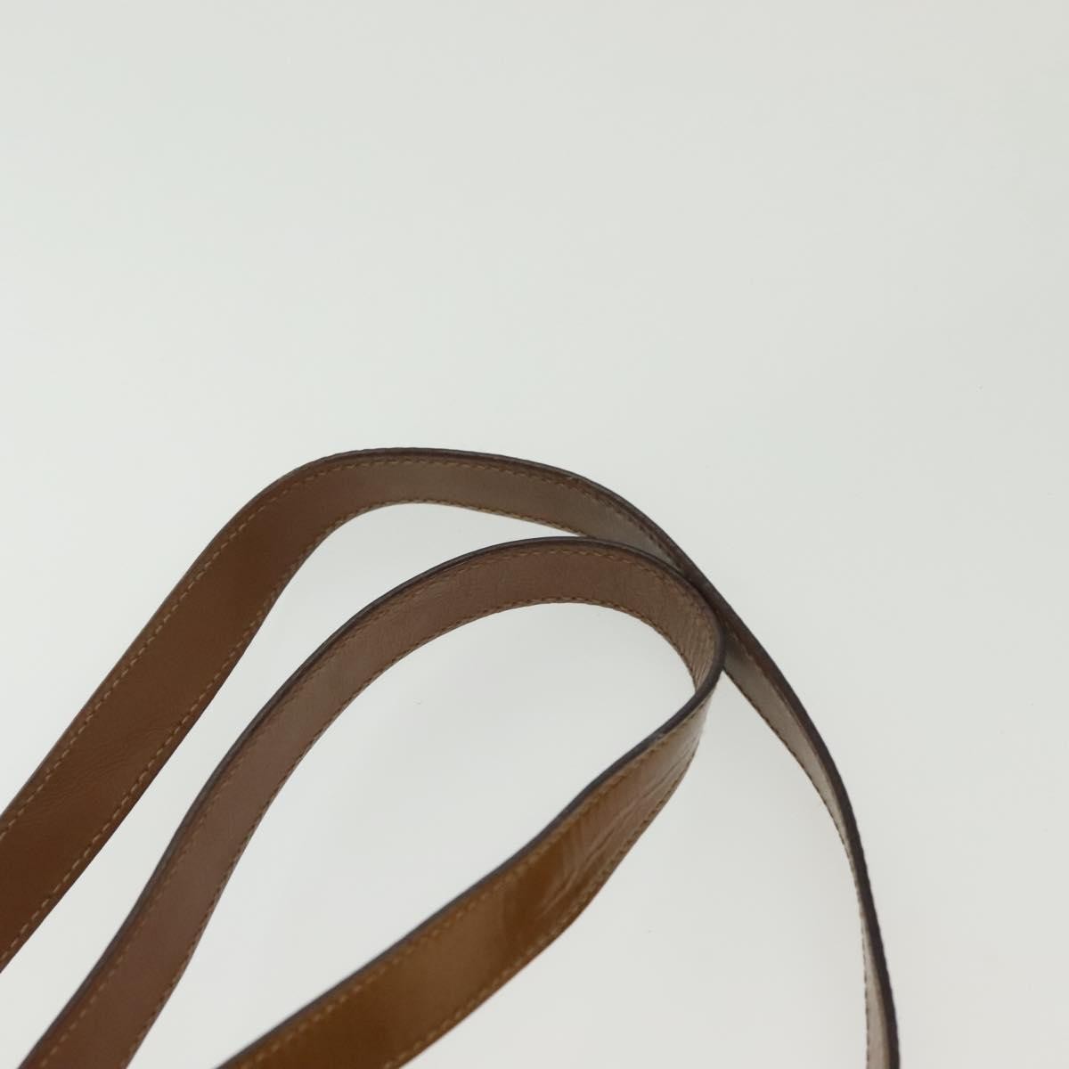 Gucci Vintage Bamboo Patent Gold Patent_Leather Bag (Pre-Owned)