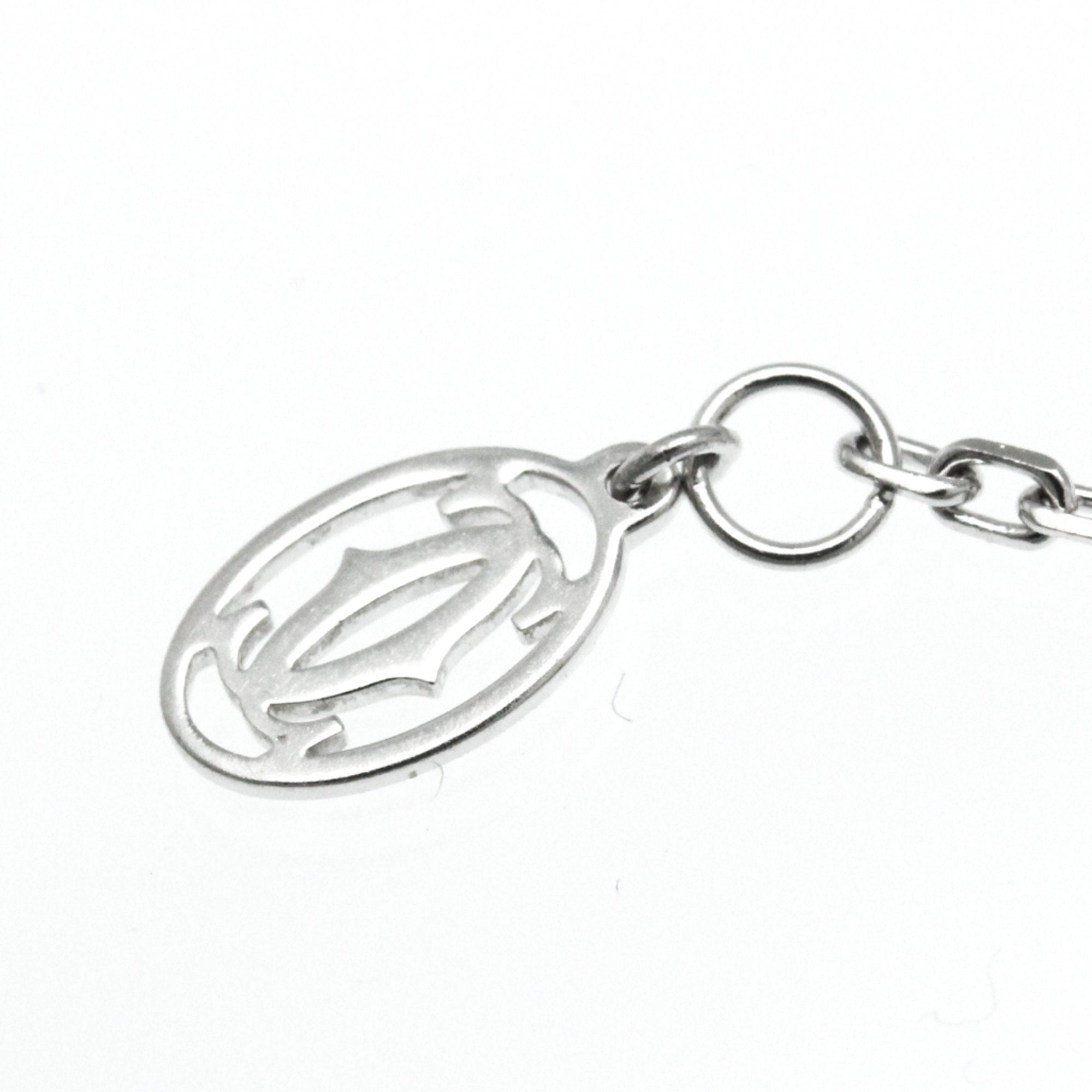 Cartier D'amour Silver White Gold Bracelet Jewelry (Pre-Owned)