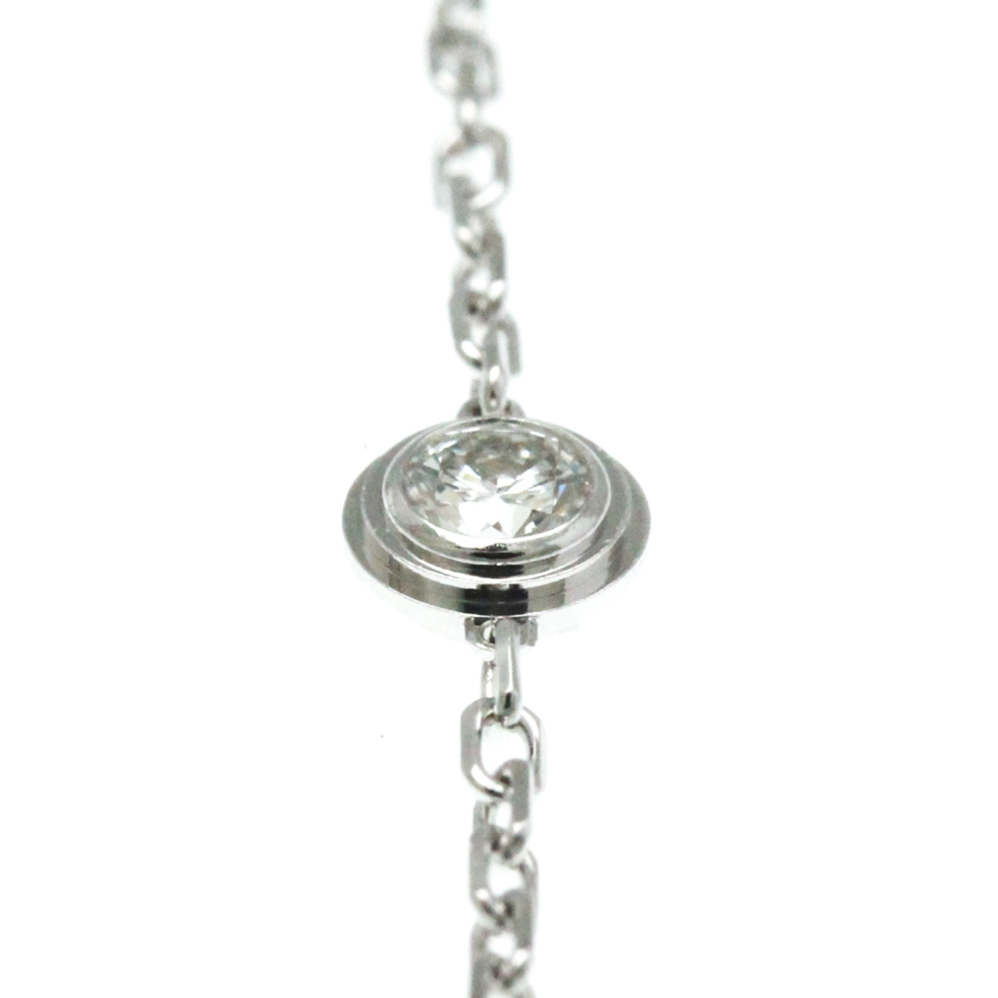 Cartier D'amour Silver White Gold Bracelet Jewelry (Pre-Owned)