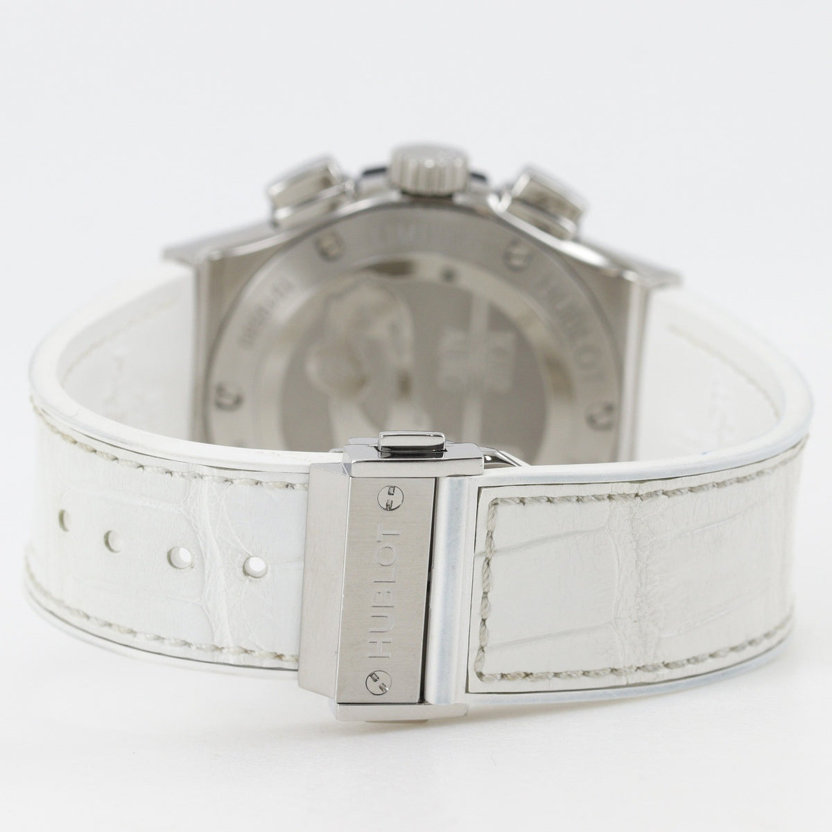 Hublot Classic Fusion Automatic Titanium And Alligator Watch (Pre-Owned)