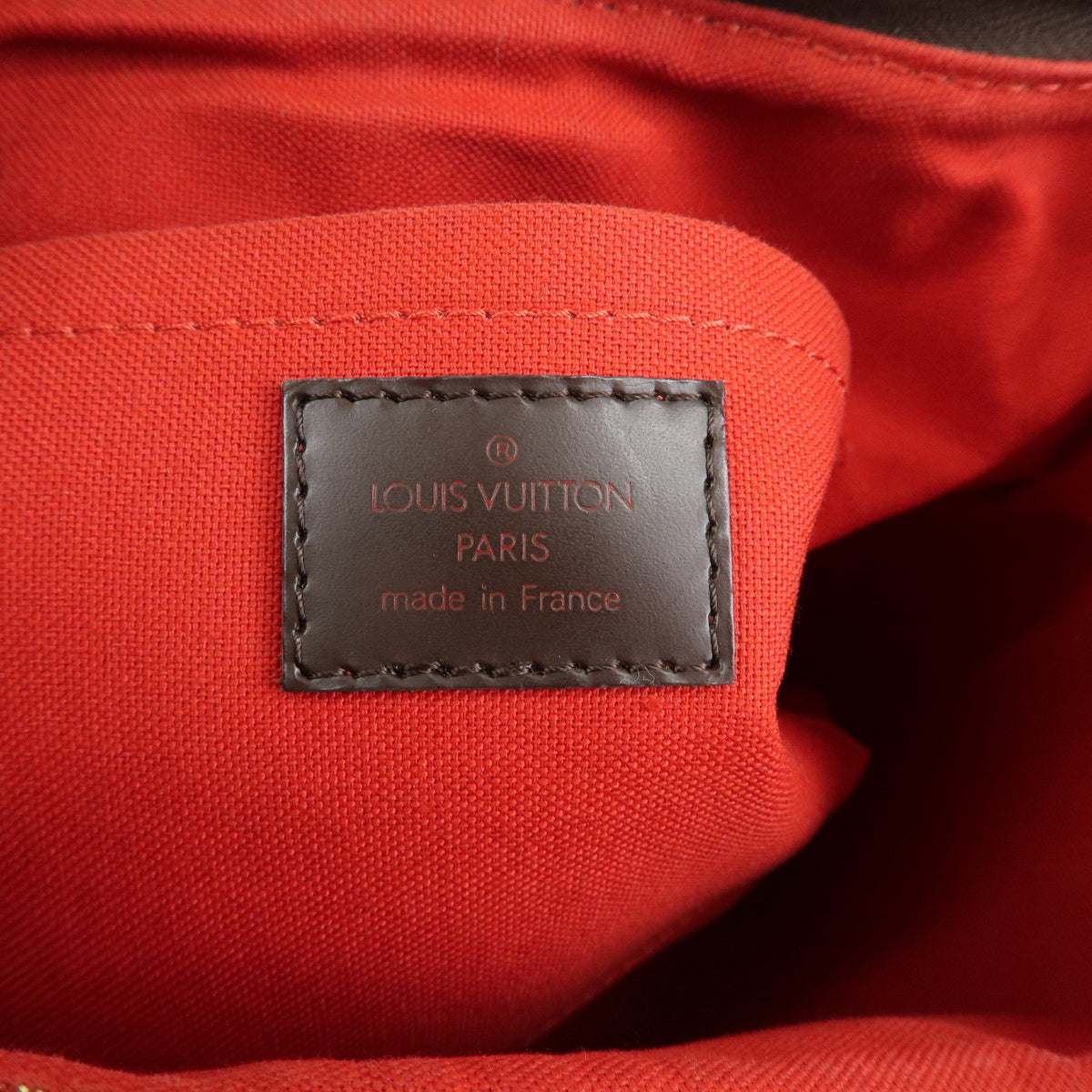 Louis Vuitton Thames Damier Brown Canvas Handbag (Pre-Owned)