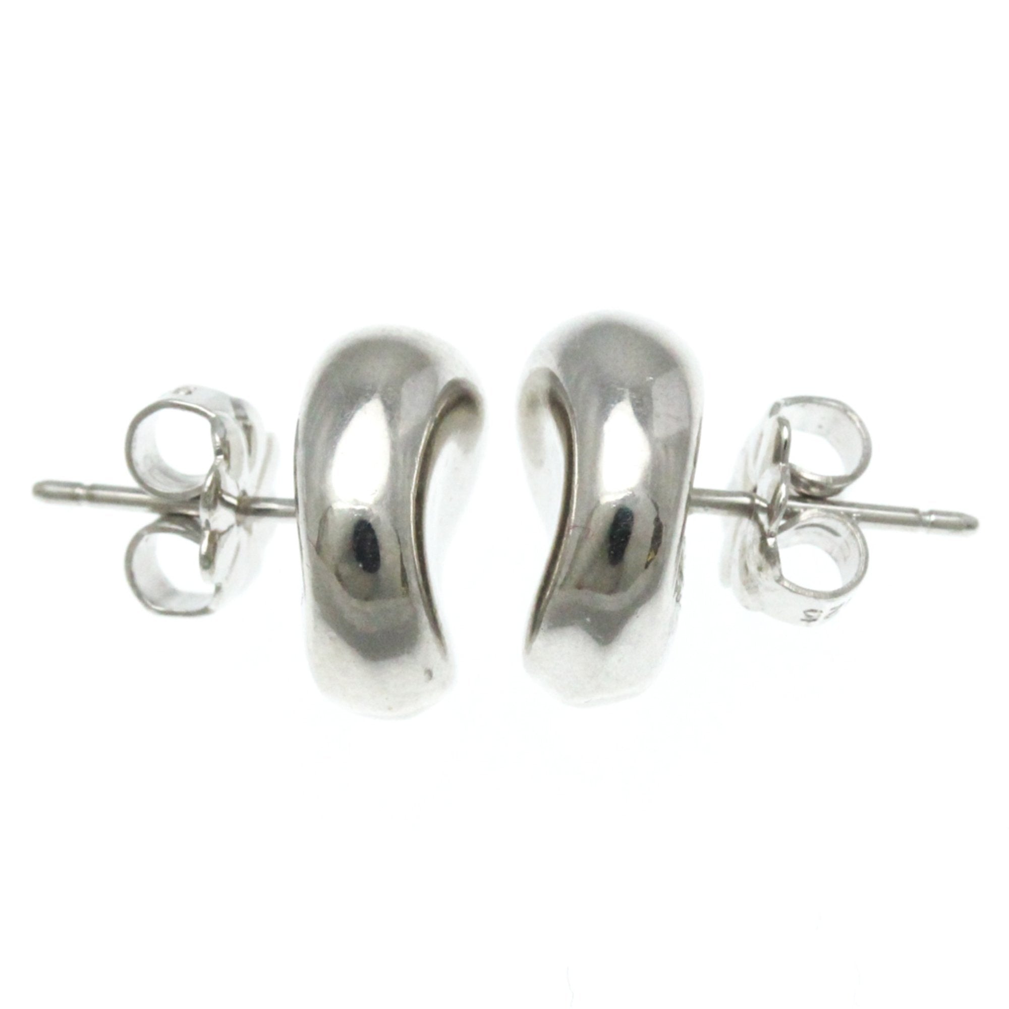 Tiffany & Co Beans Silver Silver Earring Jewelry (Pre-Owned)