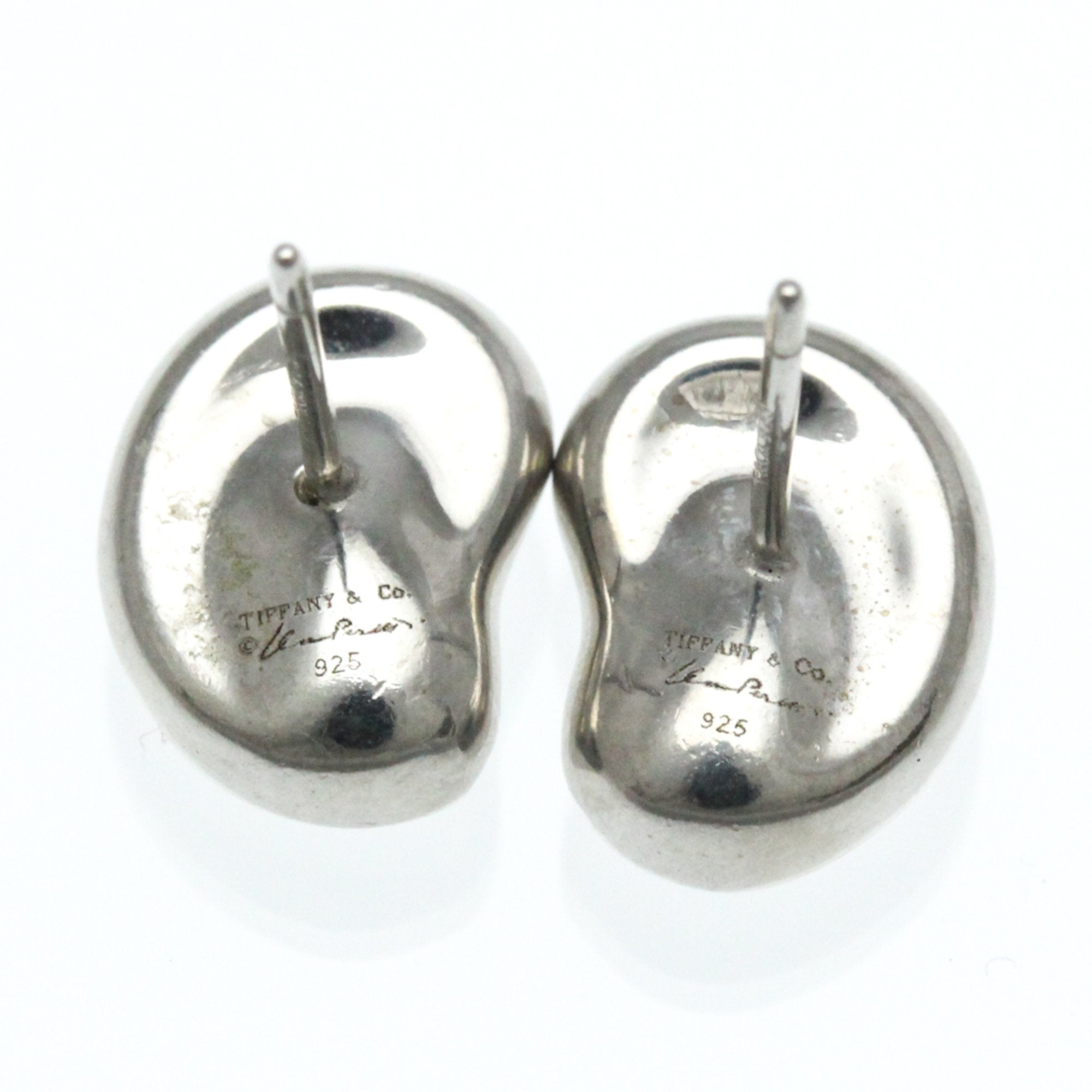 Tiffany & Co Beans Silver Silver Earring Jewelry (Pre-Owned)