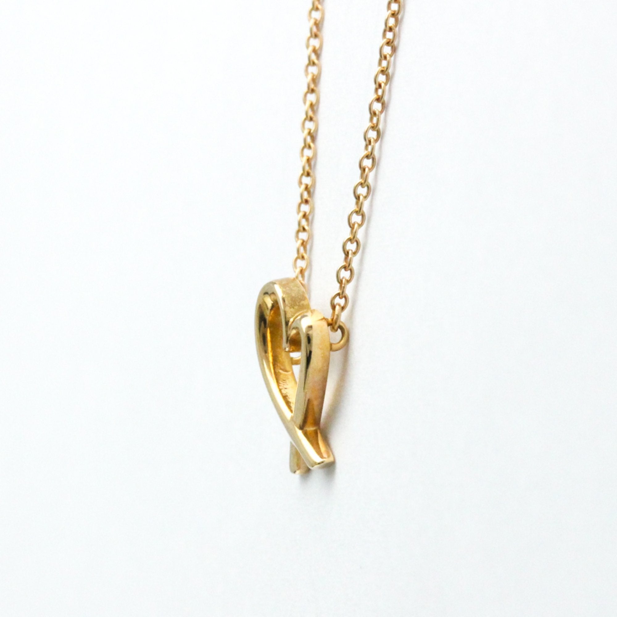 Tiffany & Co Loving Heart Gold Rose Gold Necklace Jewelry (Pre-Owned)
