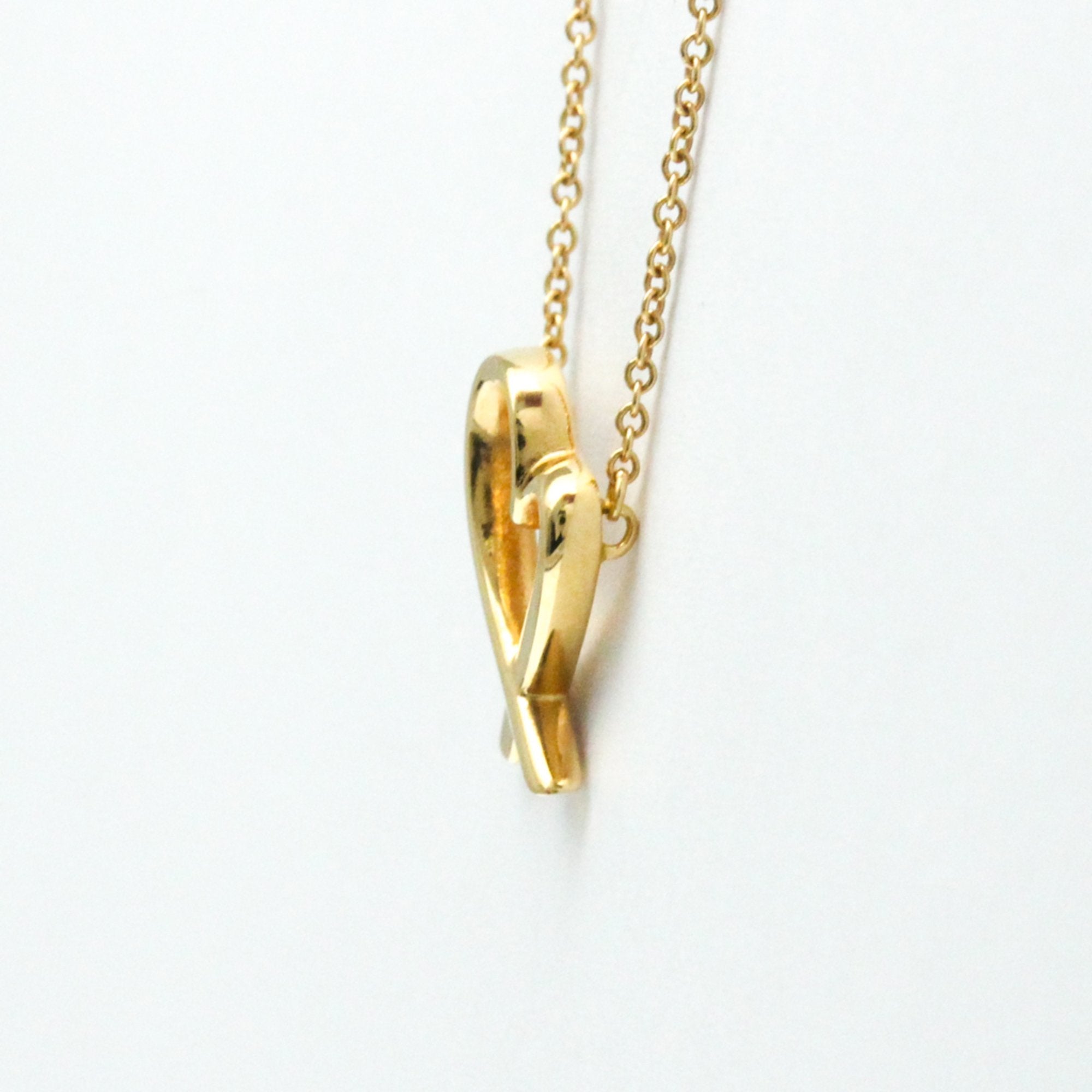 Tiffany & Co Loving Heart Gold Rose Gold Necklace Jewelry (Pre-Owned)