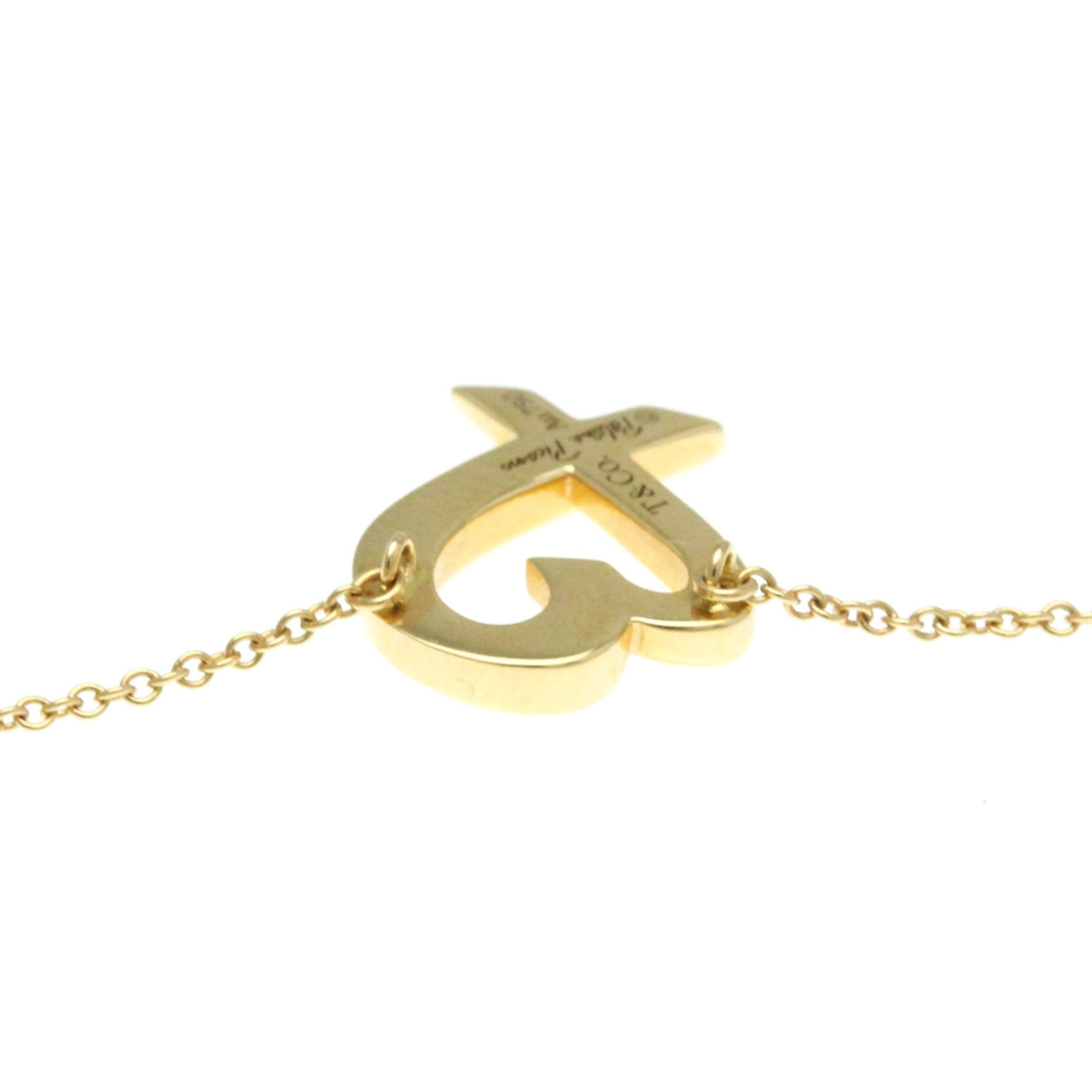 Tiffany & Co Loving Heart Gold Rose Gold Necklace Jewelry (Pre-Owned)