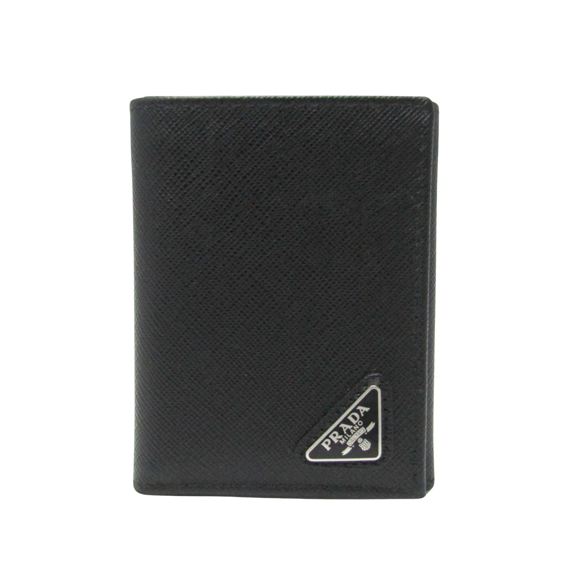Prada Black Leather Wallet (Pre-Owned)