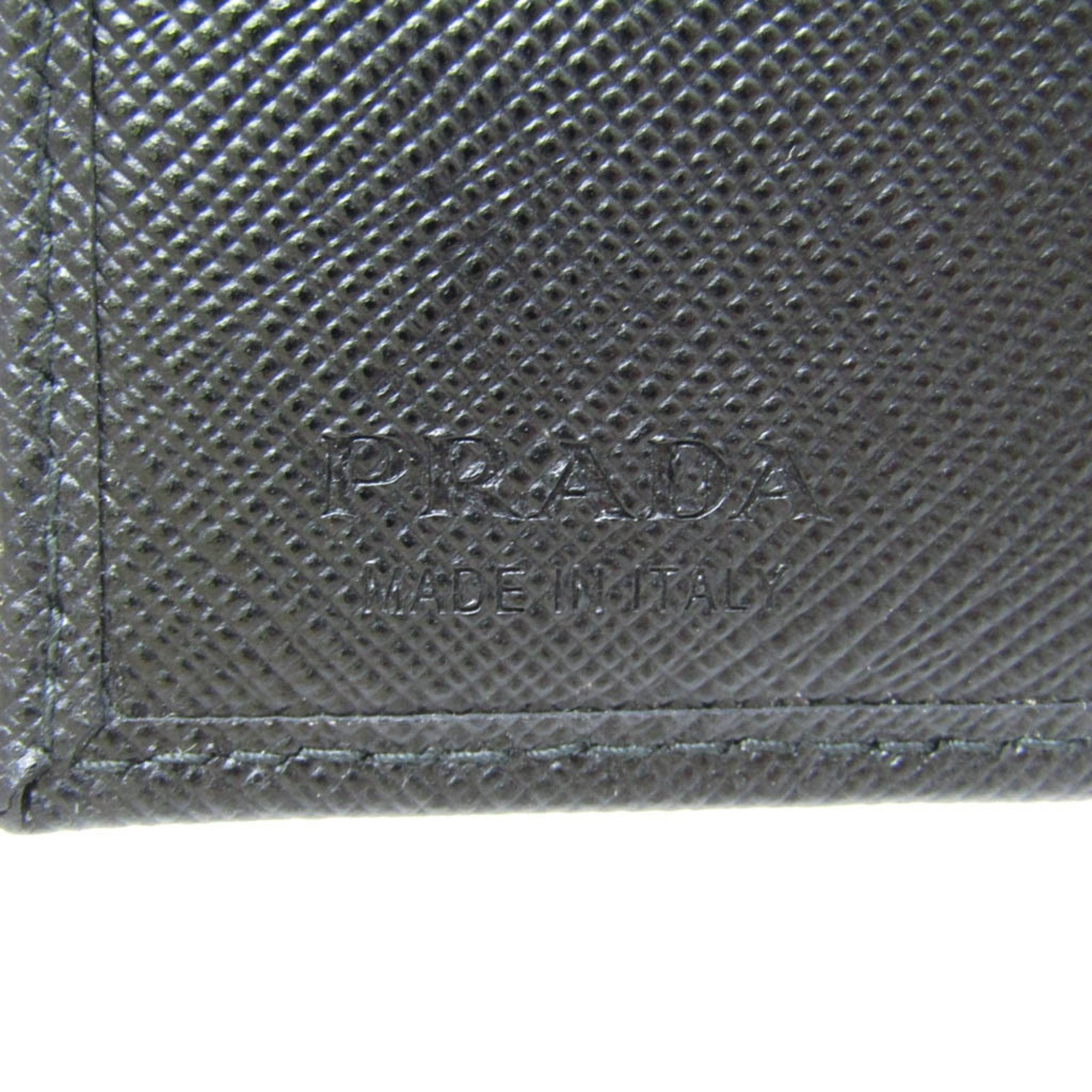 Prada Black Leather Wallet (Pre-Owned)