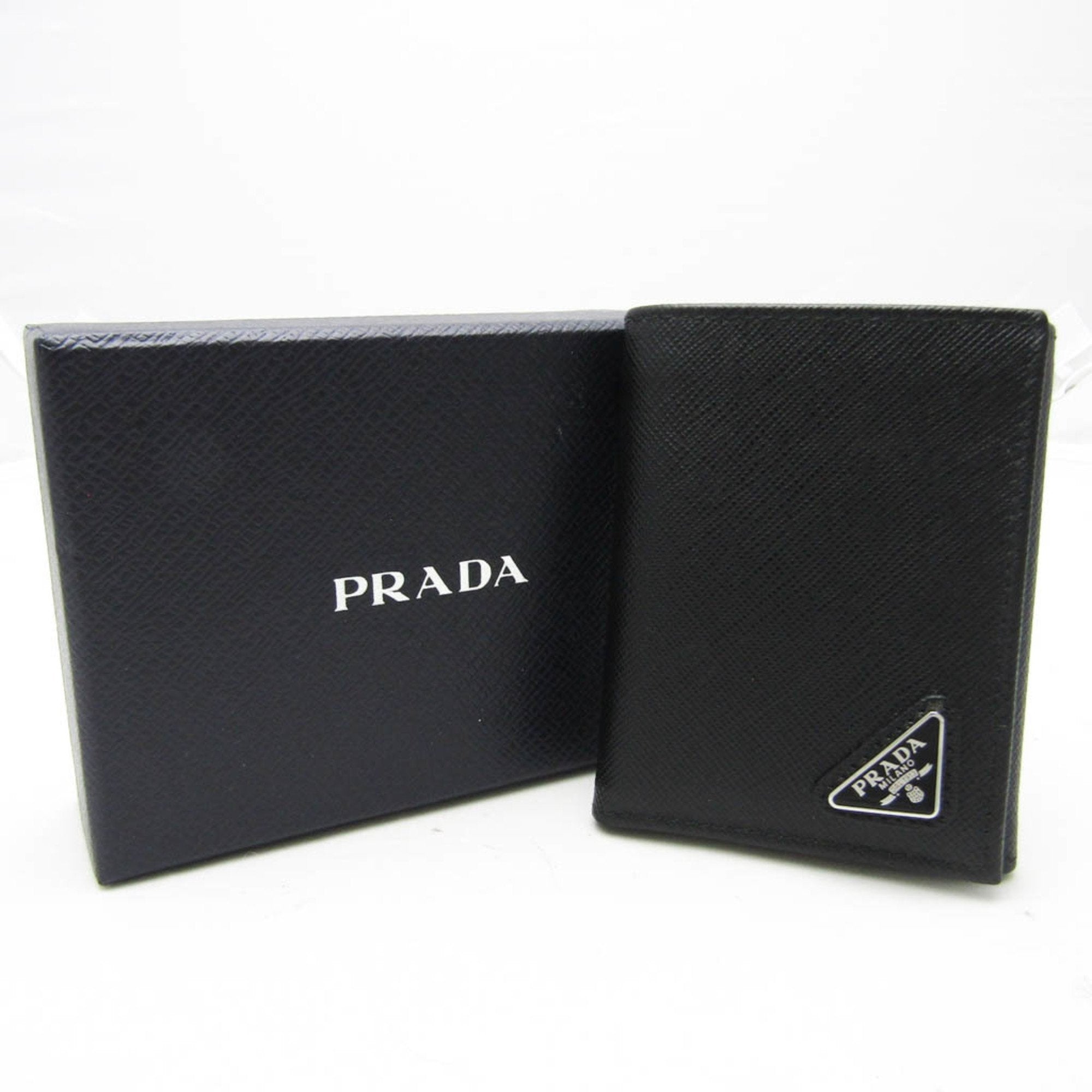 Prada Black Leather Wallet (Pre-Owned)