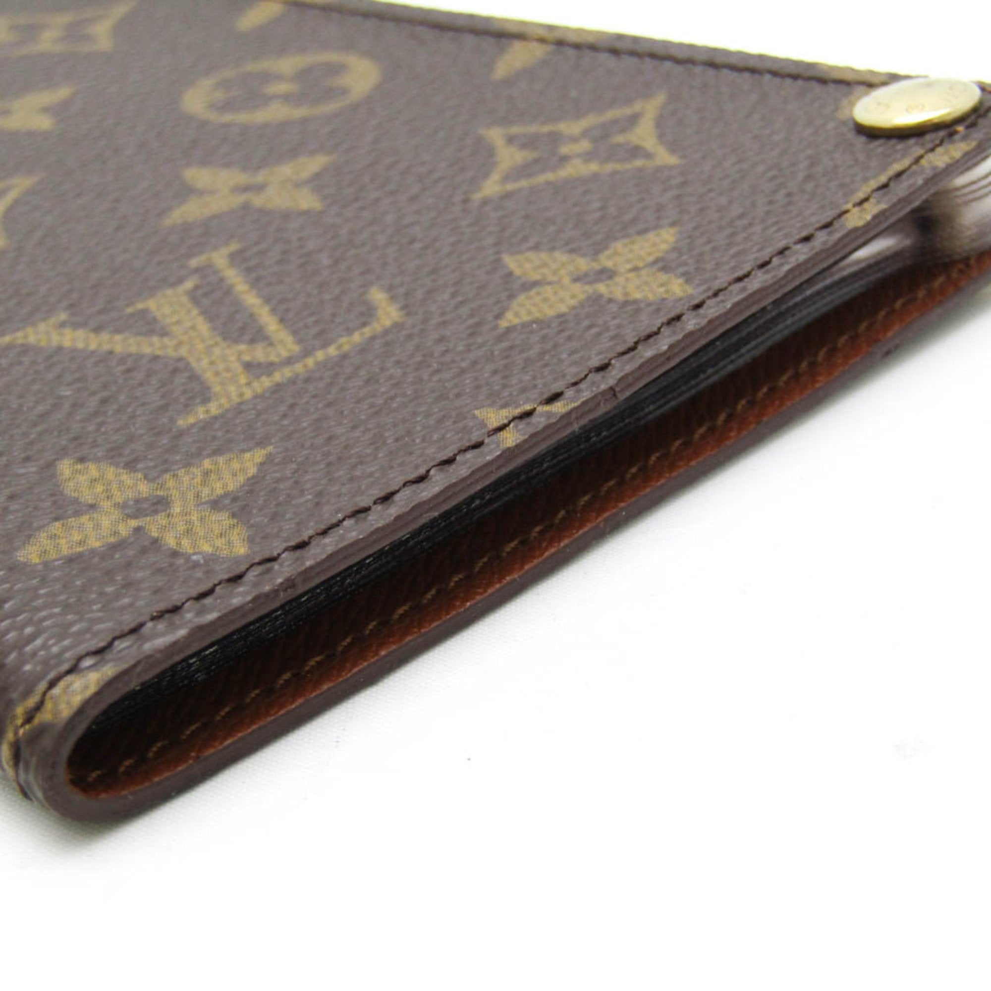 Louis Vuitton Brown Canvas Wallet (Pre-Owned)
