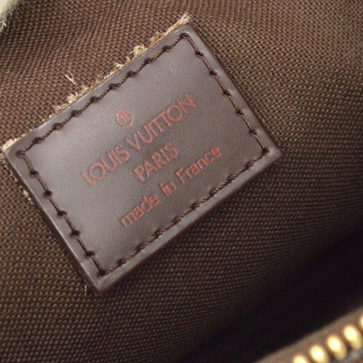 Louis Vuitton Melville Waist Damier Ebene Brown Canvas Shoulder Bag Bag (Pre-Owned)