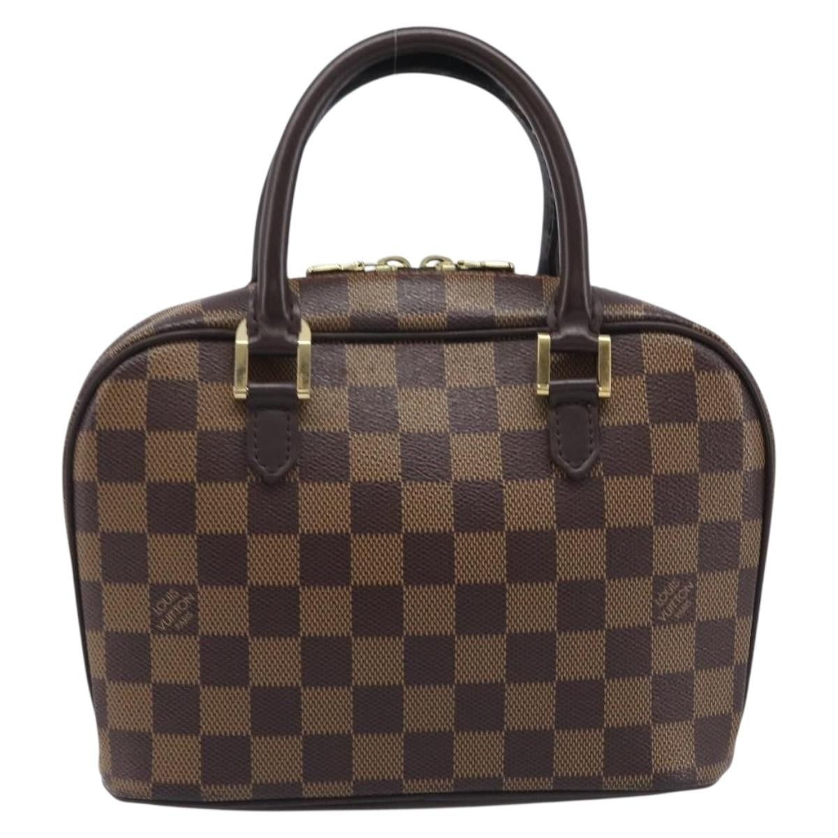 Louis Vuitton Sarria Damier Brown Canvas Handbag (Pre-Owned)