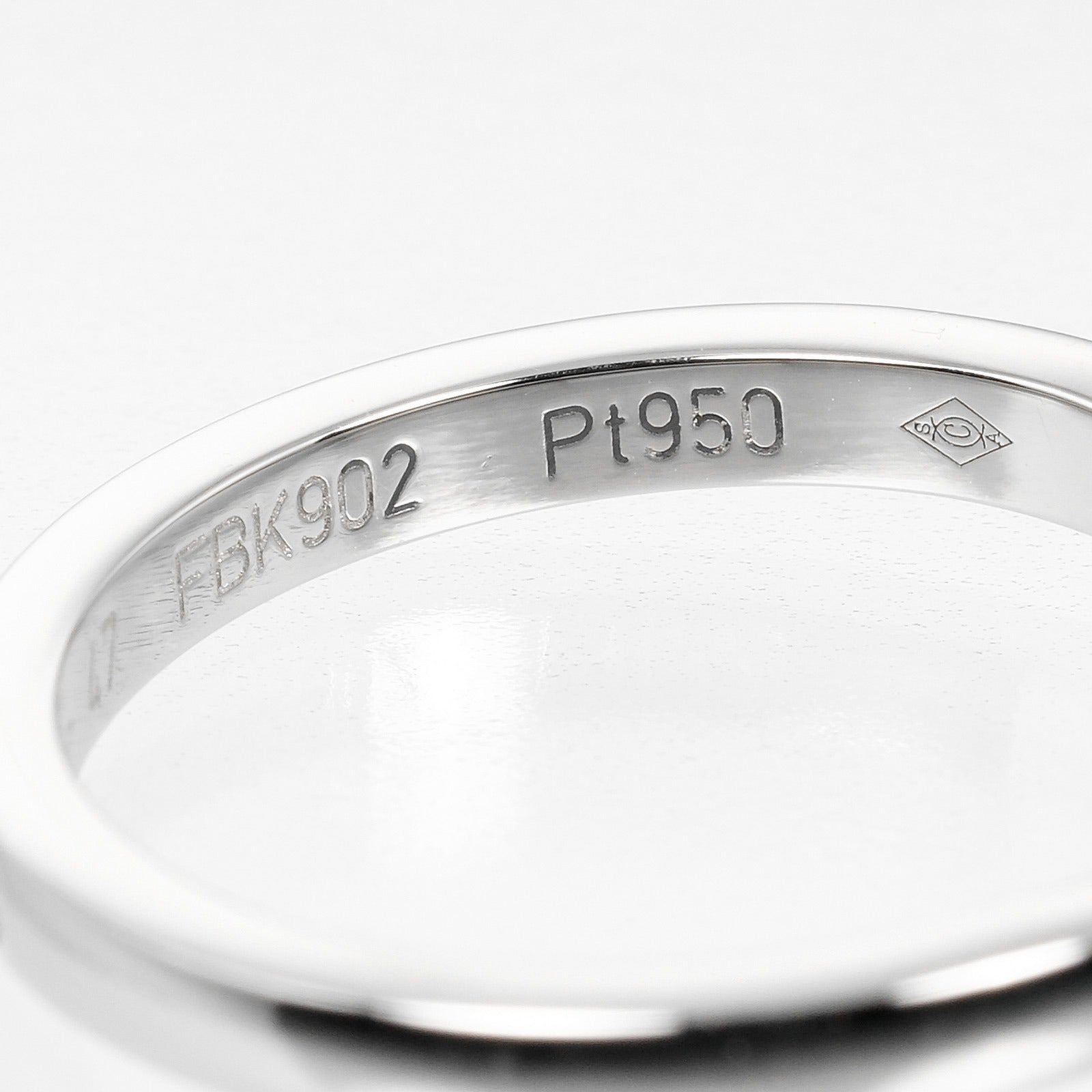 Cartier Ballerine Silver Platinum Ring Jewelry (Pre-Owned)
