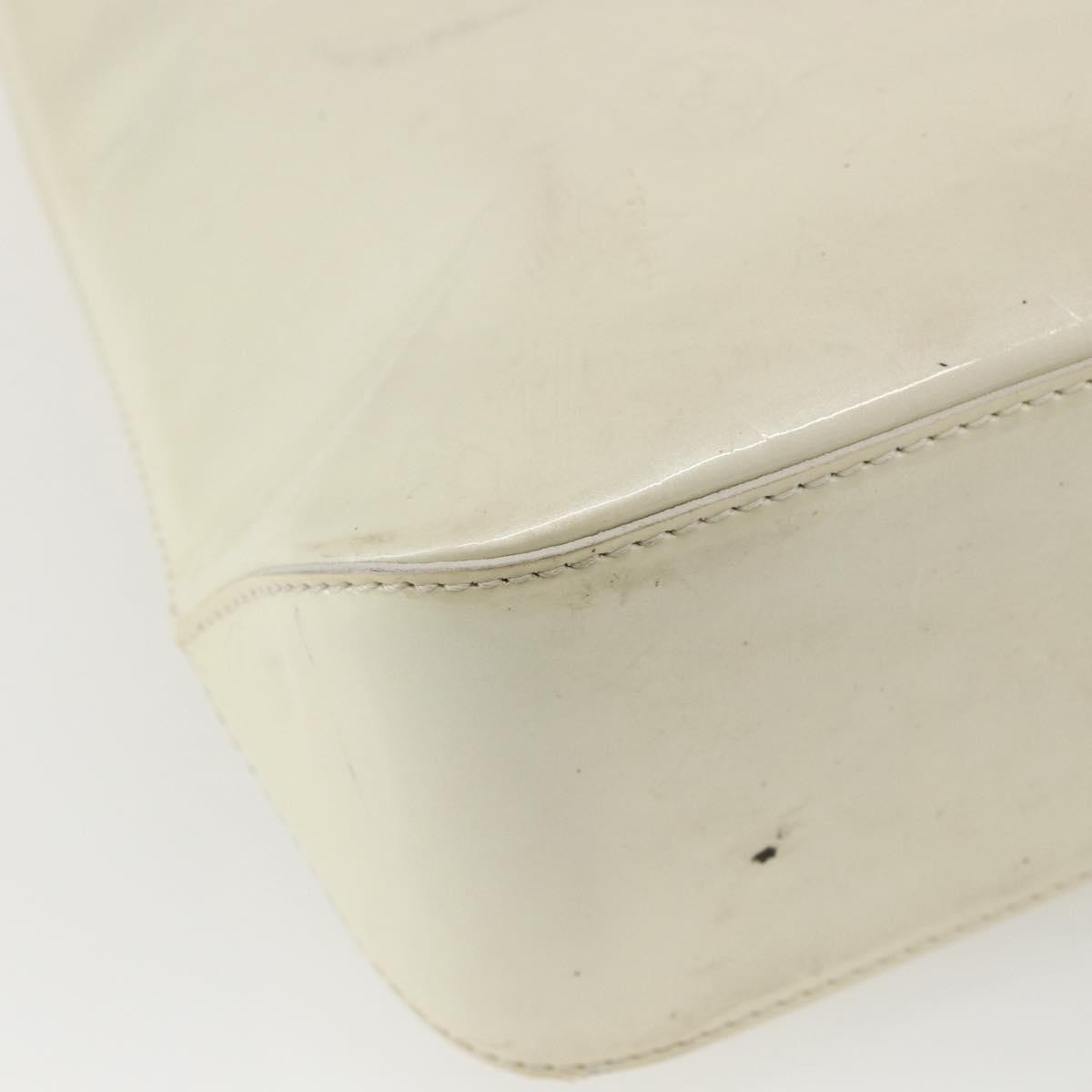 Louis Vuitton Brentwood Monogram Vernis Beige Patent_Leather Tote Bag Bag (Pre-Owned)