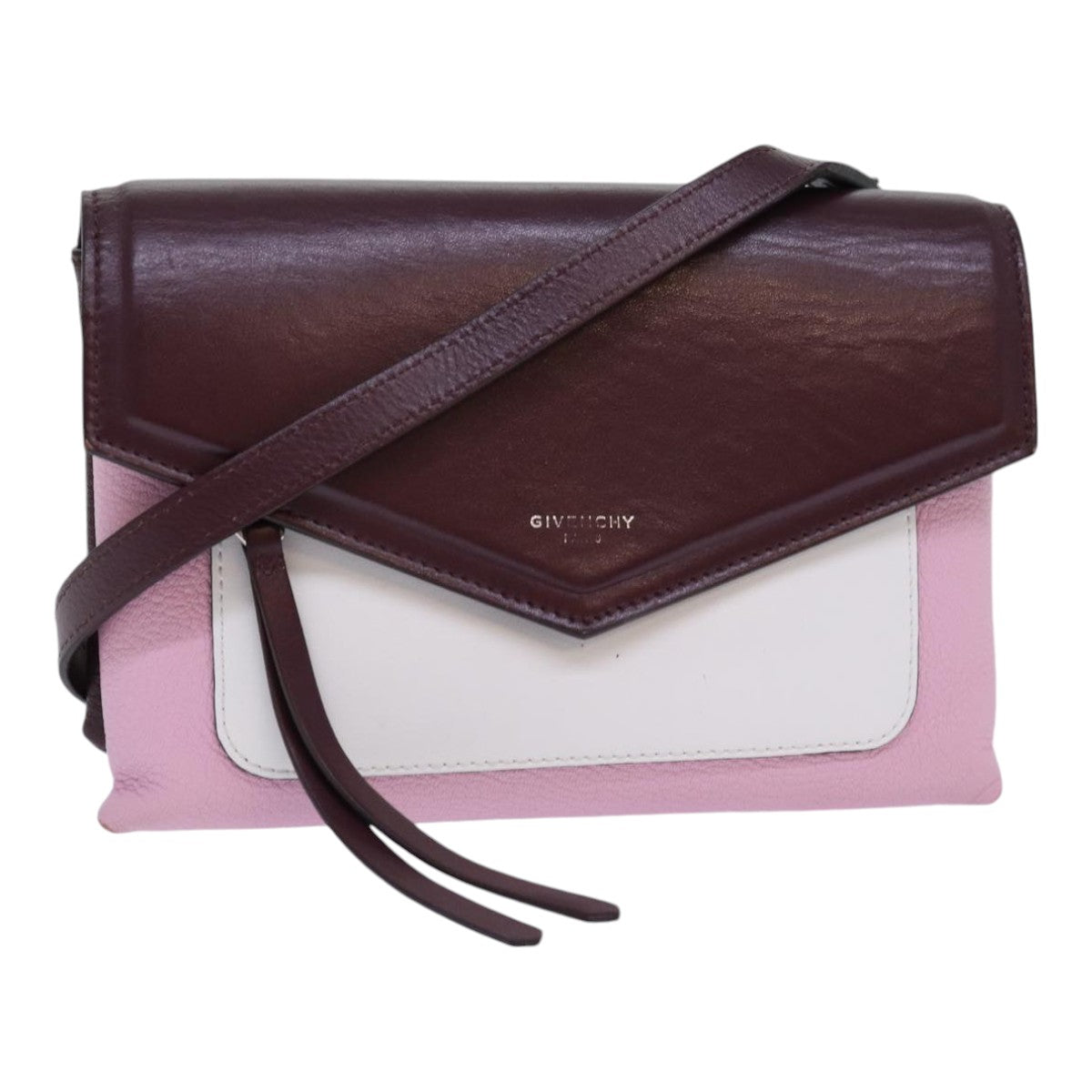 Givenchy Duet Multicolour Leather Shoulder Bag (Pre-Owned)