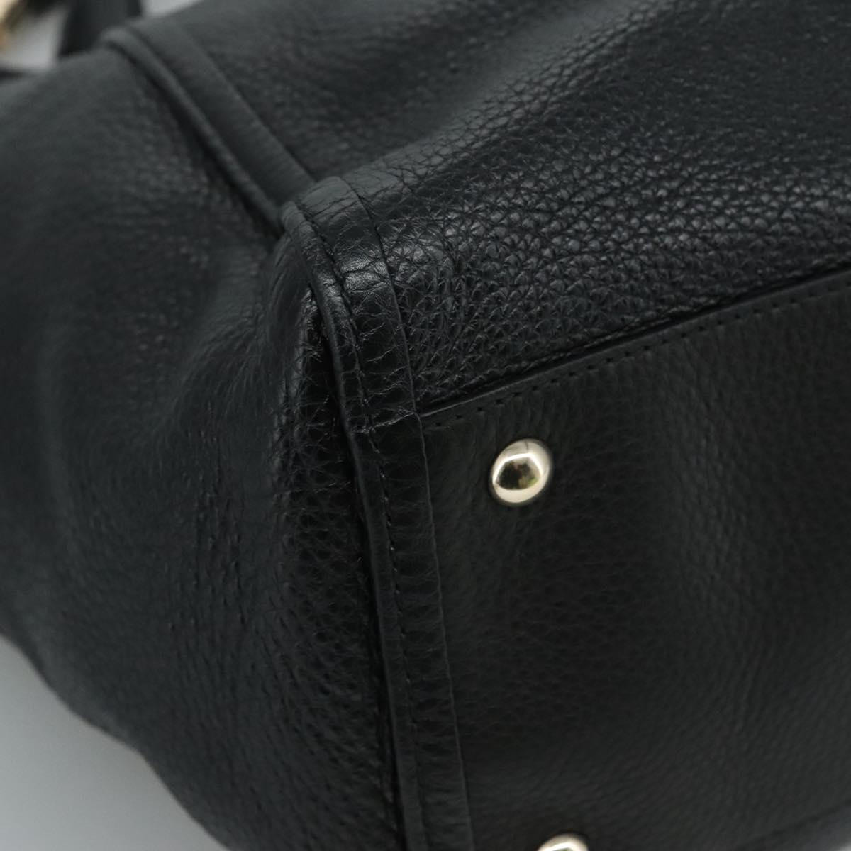 Gucci Soho Black Leather Handbag (Pre-Owned)