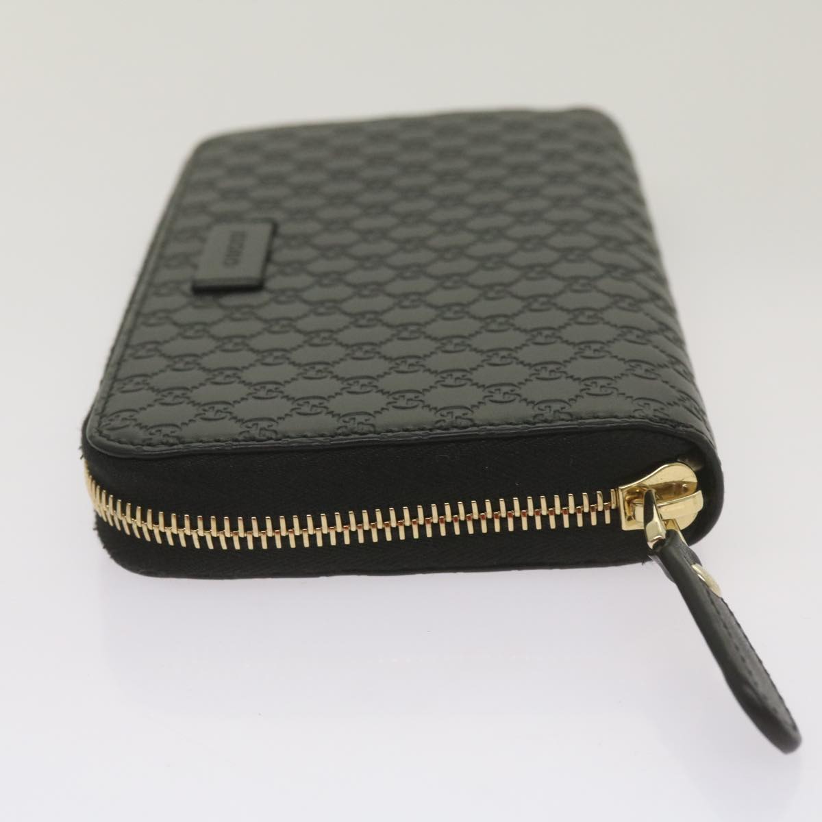 Gucci Guccissima Black Leather Wallet (Pre-Owned)
