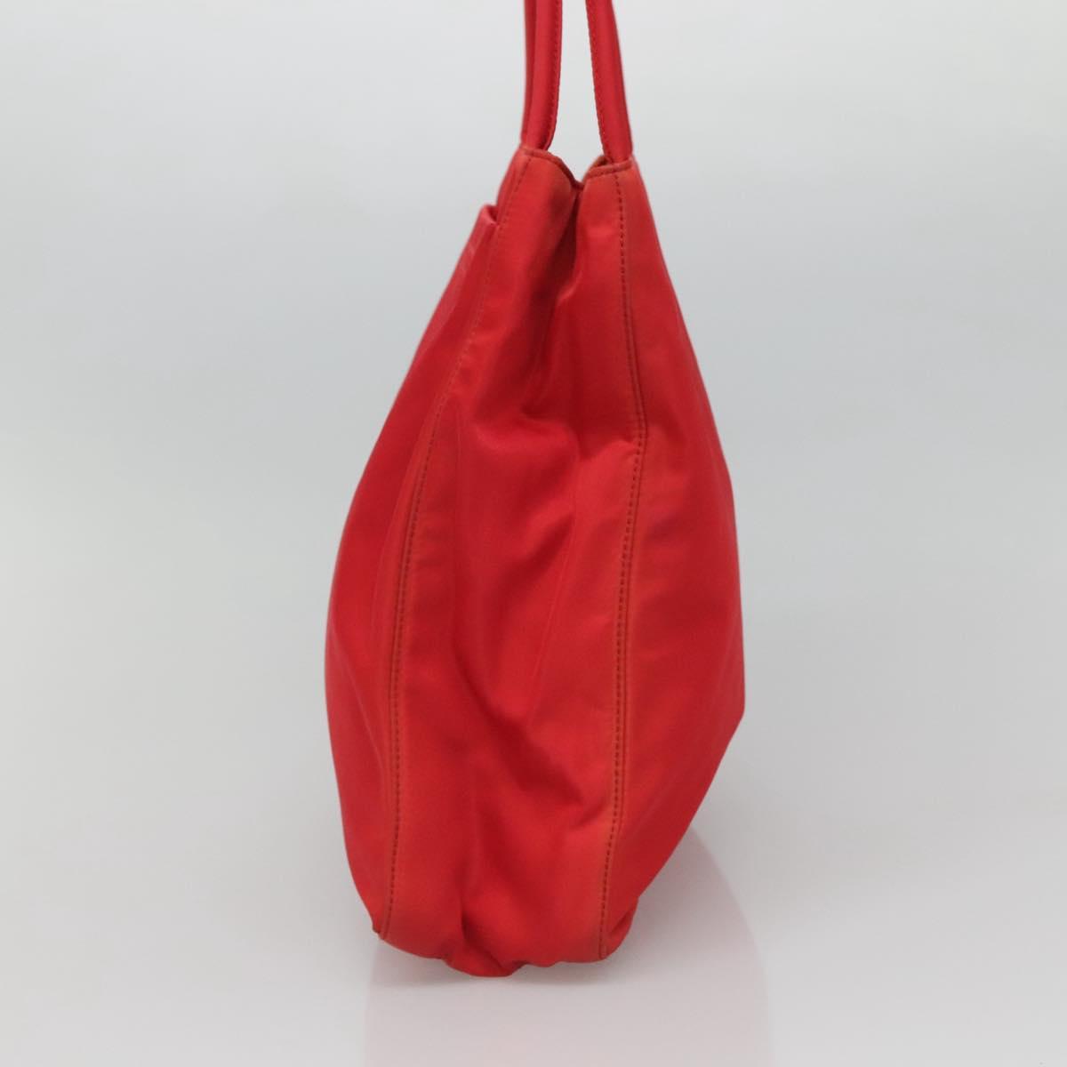 Prada Re-Nylon Red Synthetic Shoulder Bag (Pre-Owned)