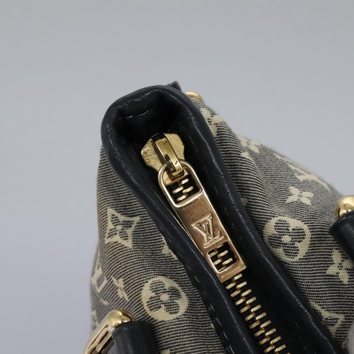 Louis Vuitton Elegie Grey Canvas Shoulder Bag (Pre-Owned)