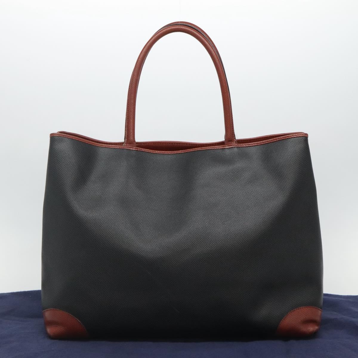 Bottega Veneta Black Canvas Tote Bag (Pre-Owned)