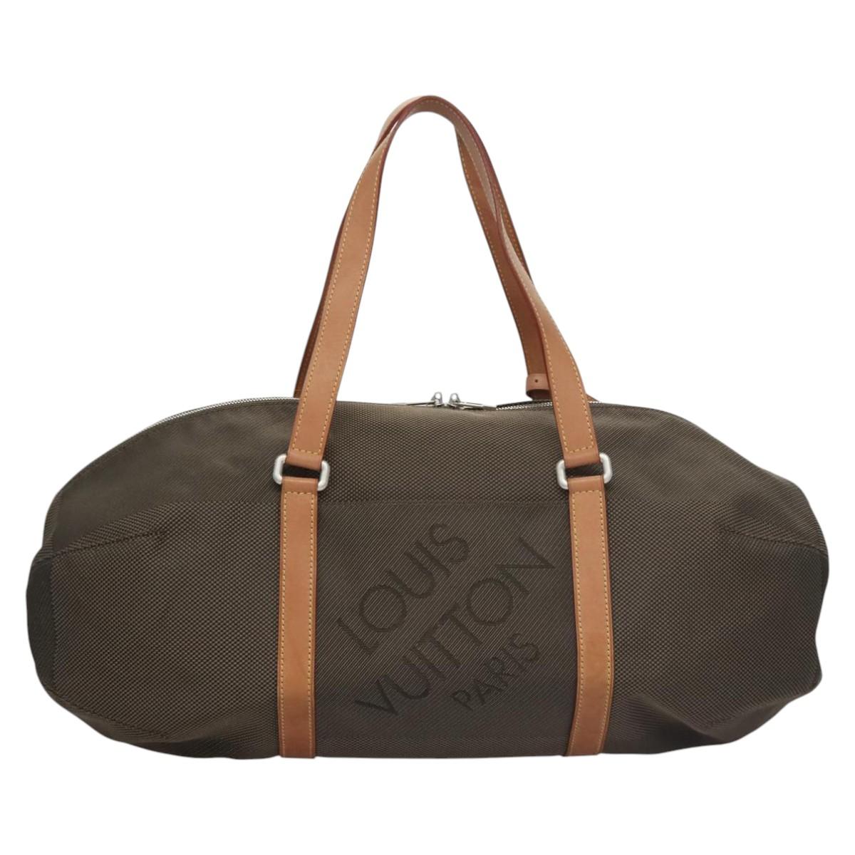 Louis Vuitton Geant Brown Canvas Travel Bag (Pre-Owned)