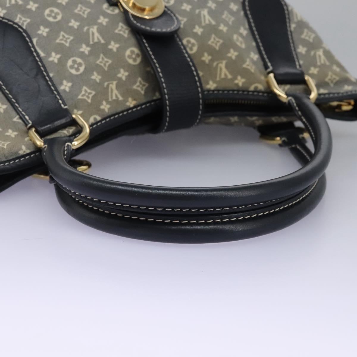 Louis Vuitton Elegie Grey Canvas Shoulder Bag (Pre-Owned)