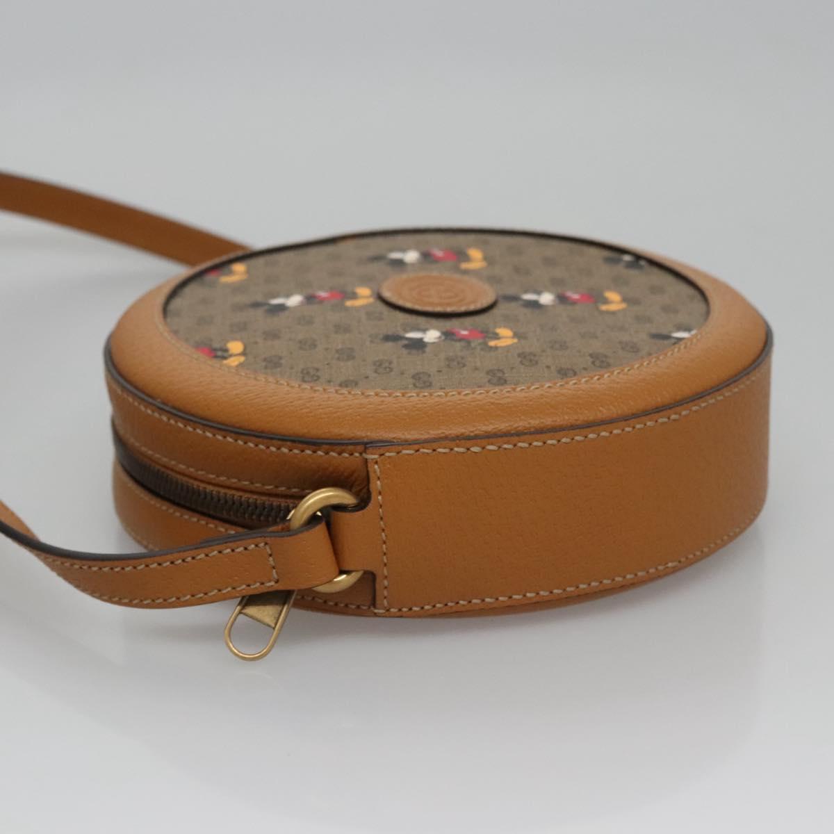 Gucci Disney X Gucci Beige Wicker Shoulder Bag (Pre-Owned)