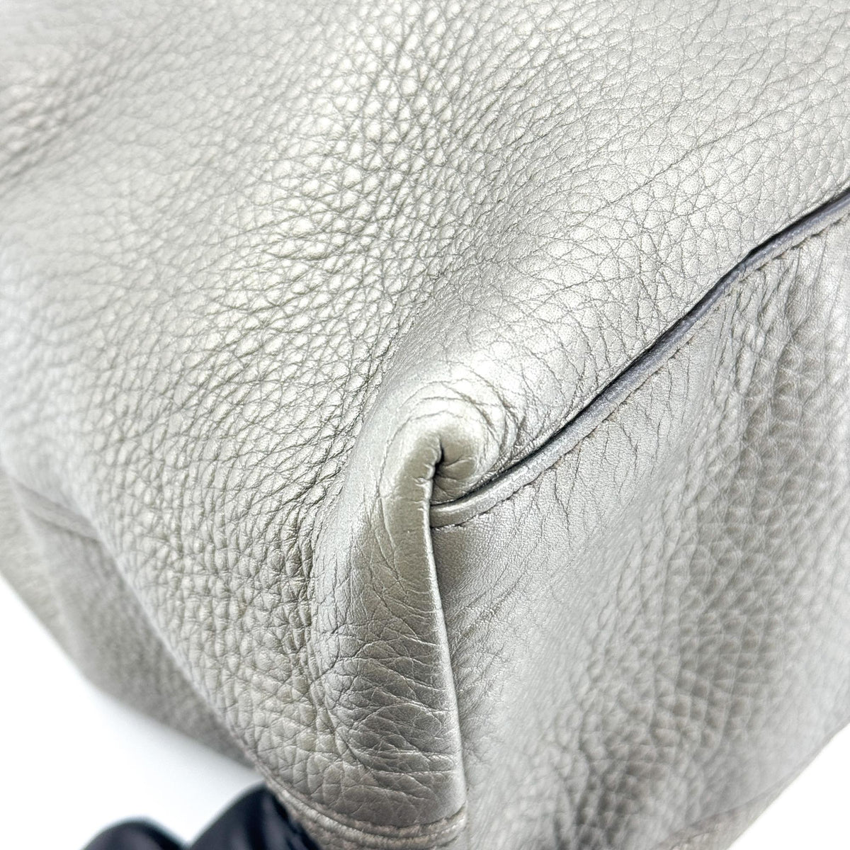 Gucci Soho Chain Strap Leather Silver Leather Shoulder Bag Bag (Pre-Owned)