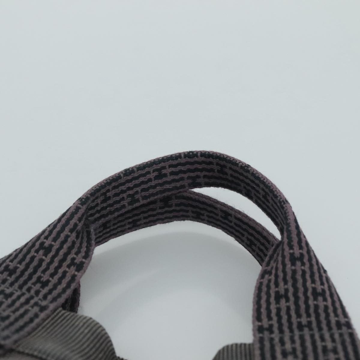 Hermès Herline Grey Canvas Tote Bag (Pre-Owned)