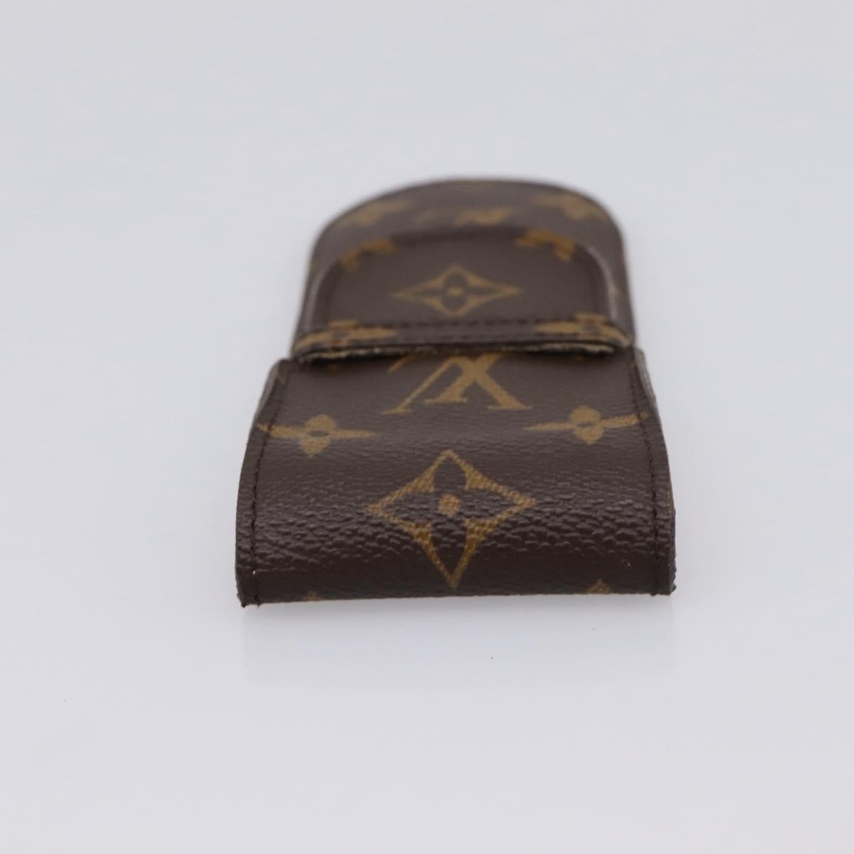 Louis Vuitton Etui À Stylo Canvas Brown Canvas Clutche & Pouche Bag (Pre-Owned)
