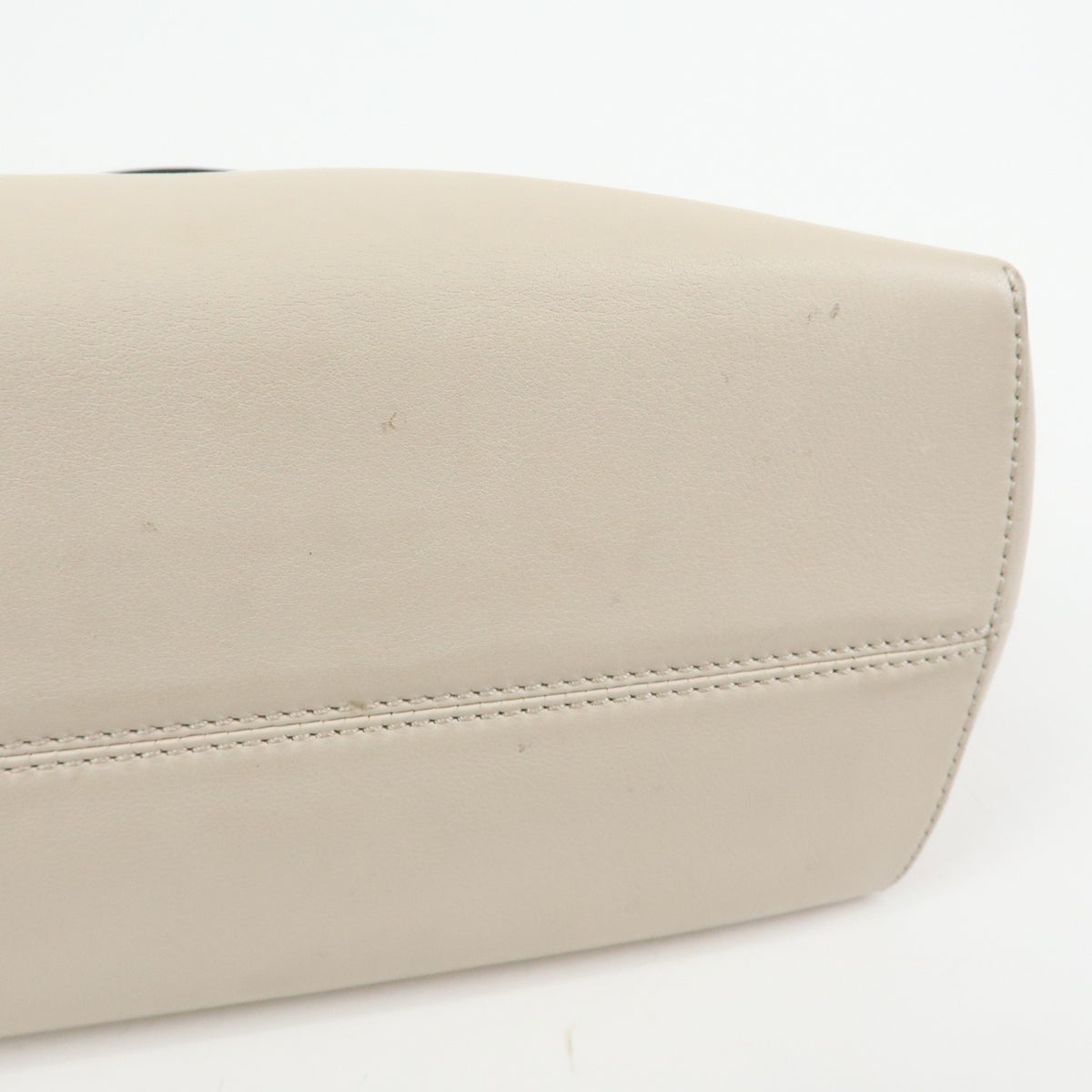Fendi Selleria By The Way Satchel Leather Neutral Leather Handbag (Pre-Owned)