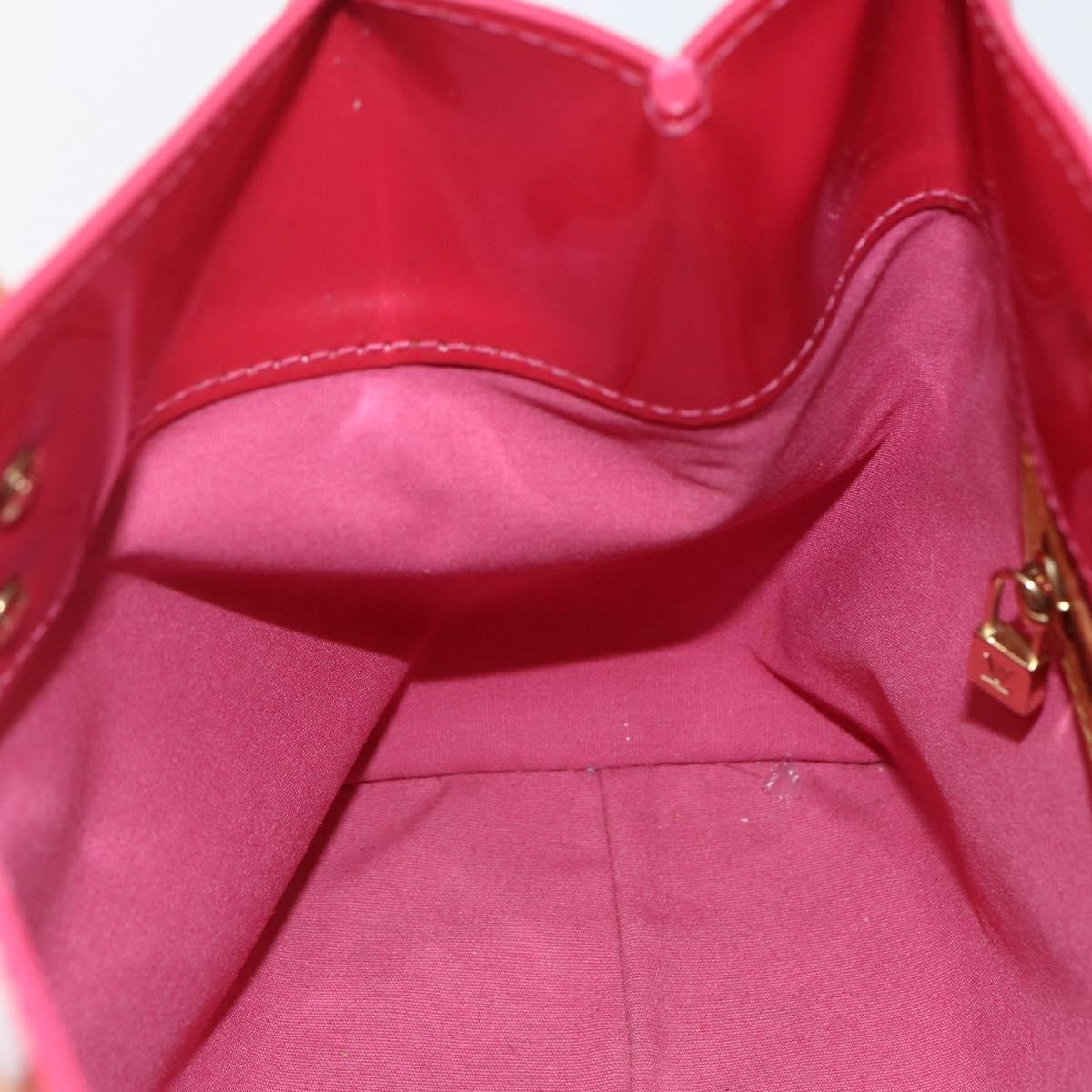 Louis Vuitton Reade Monogram Vernis Pink Patent_Leather Handbag (Pre-Owned)