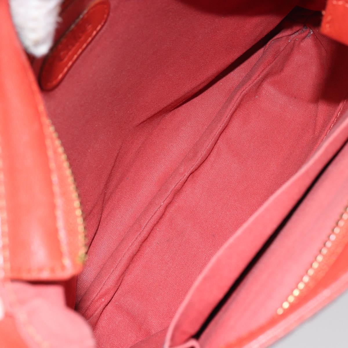 Chloe Vintage Leather Orange Leather Shoulder Bag Bag (Pre-Owned)
