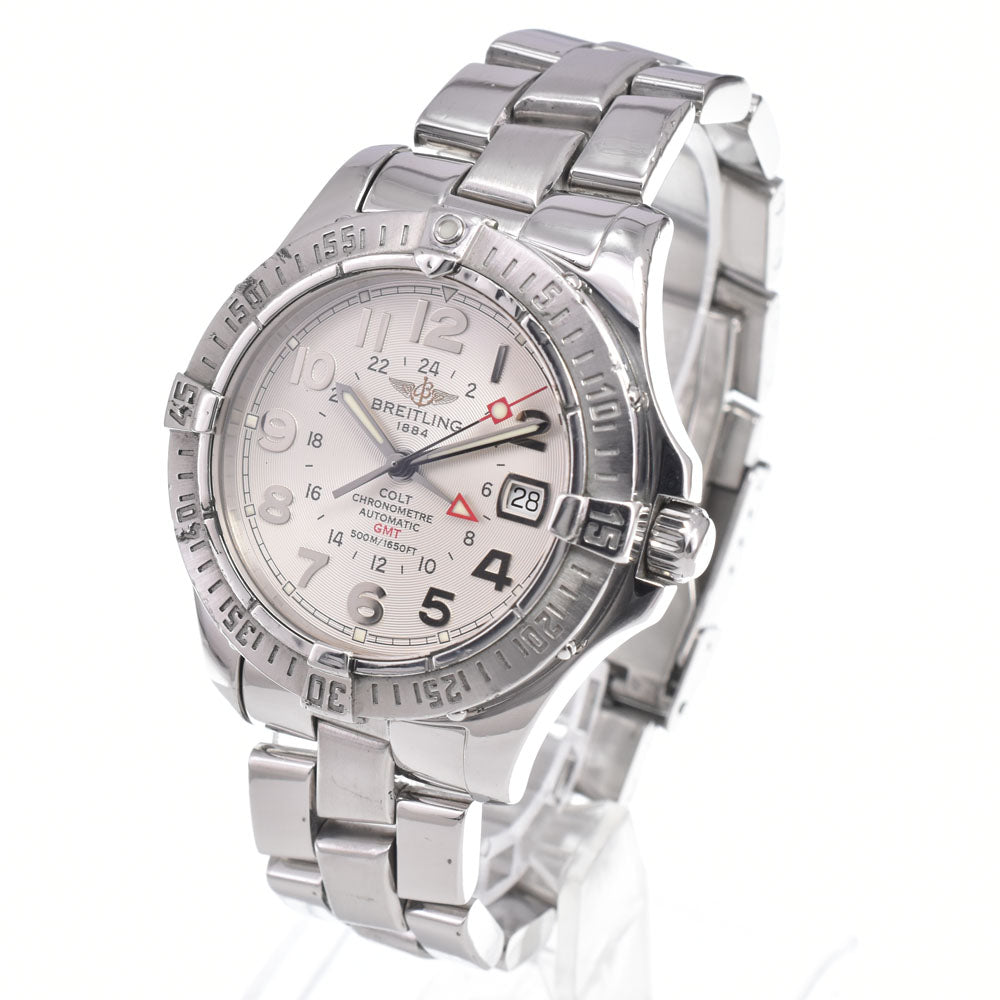 Breitling Colt Gmt Chronometre 500M Automatic Stainless Steel Watch (Pre-Owned)