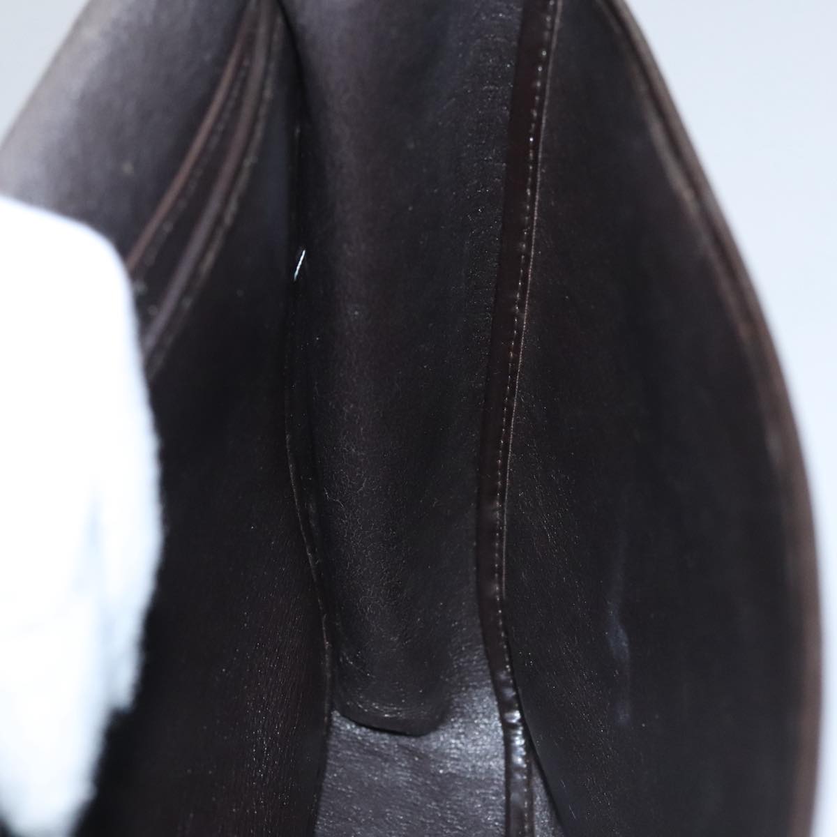 Dior Trotter Brown Canvas Shoulder Bag (Pre-Owned)