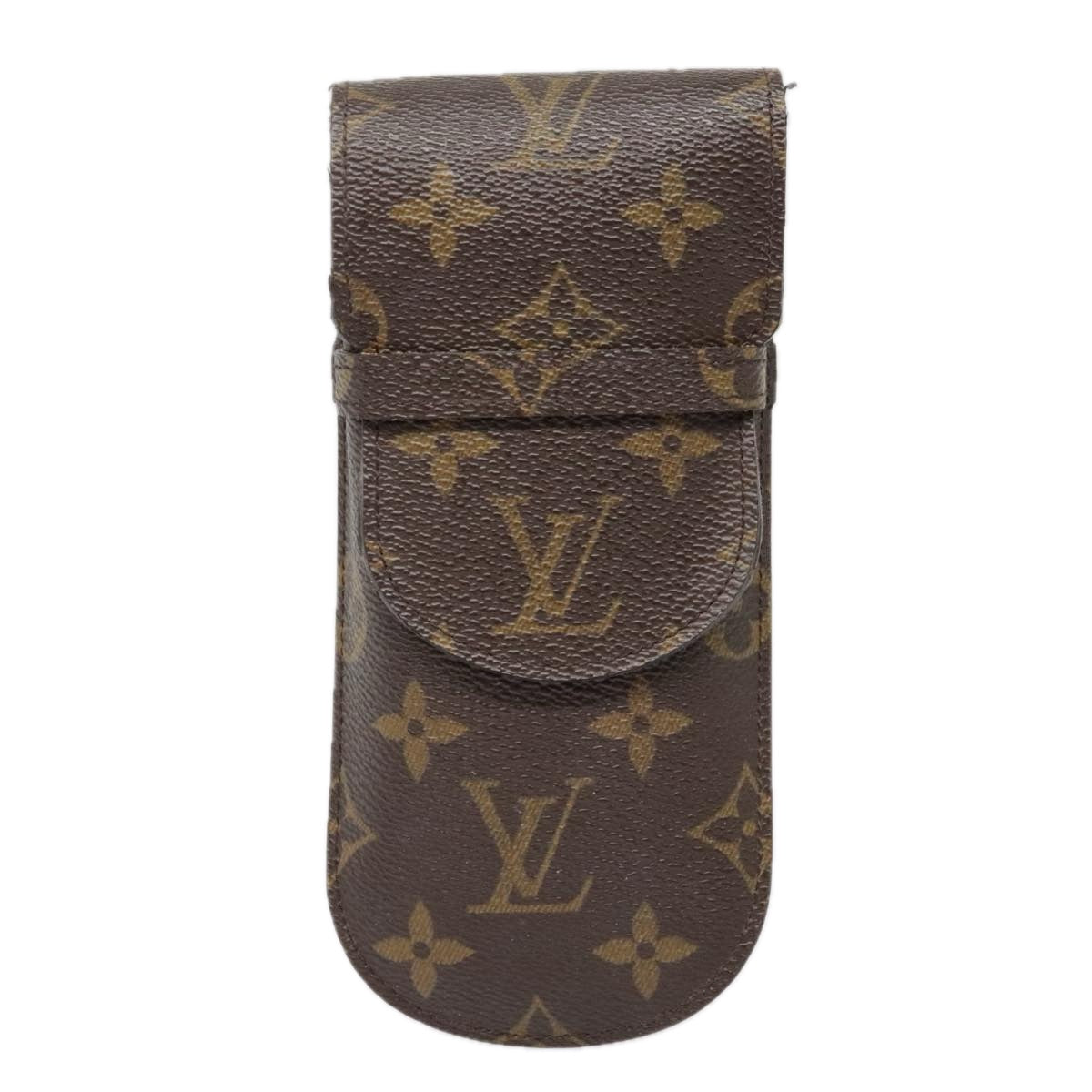 Louis Vuitton Etui À Lunettes Brown Canvas Wallet (Pre-Owned)