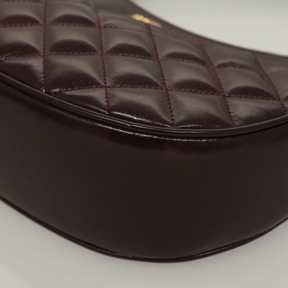 Versace Brown Leather Shoulder Bag (Pre-Owned)