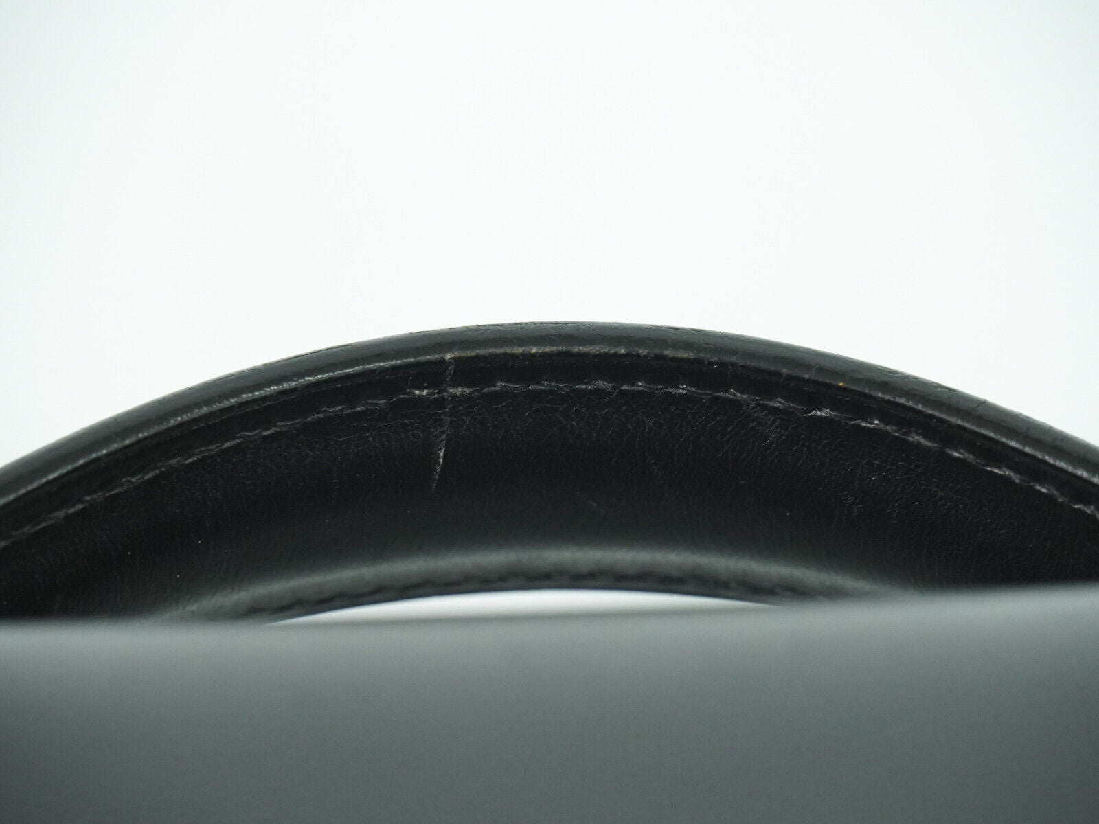 Hermès Sac À Dépêches Black Leather Briefcase Bag (Pre-Owned)