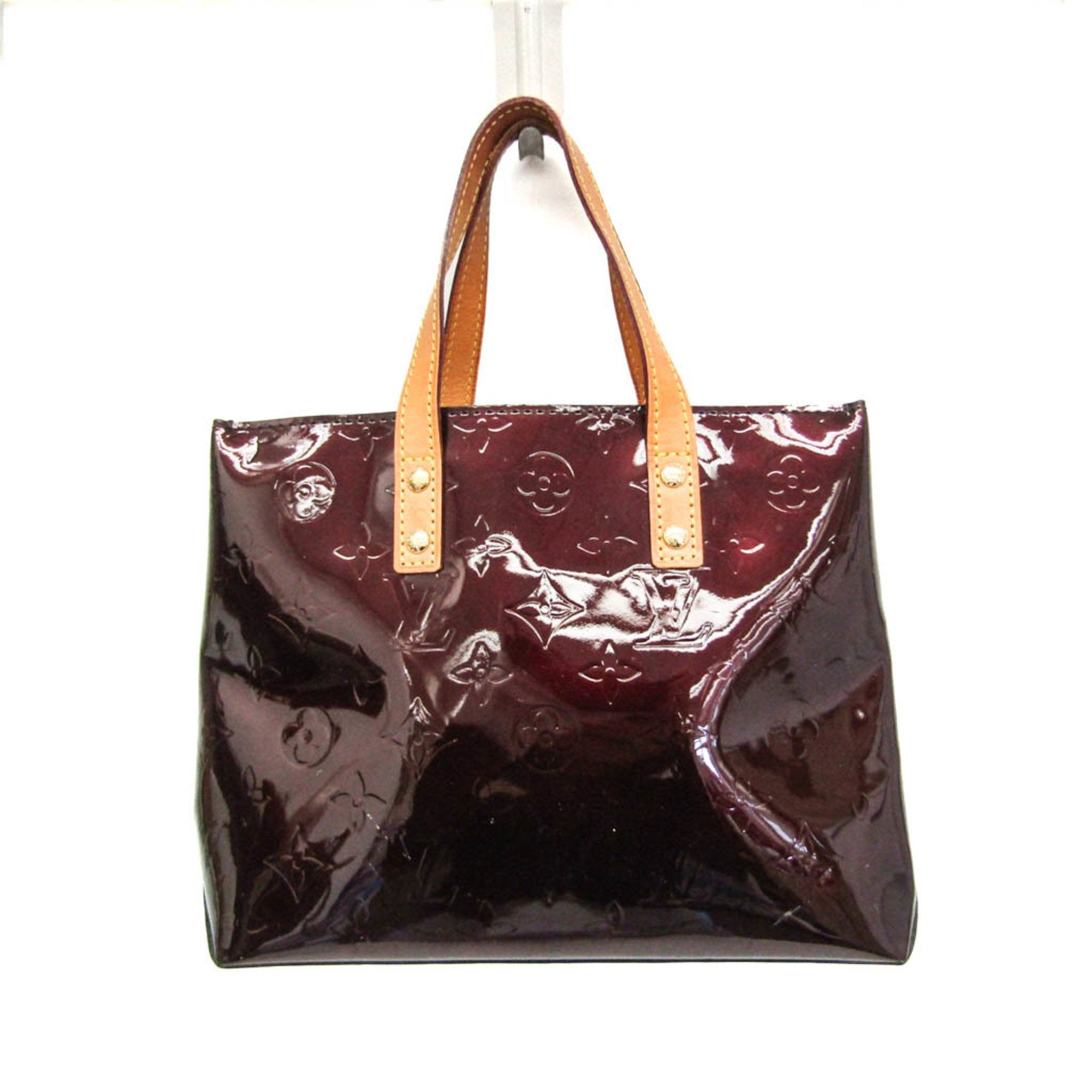 Louis Vuitton Reade Red Patent Leather Handbag (Pre-Owned)