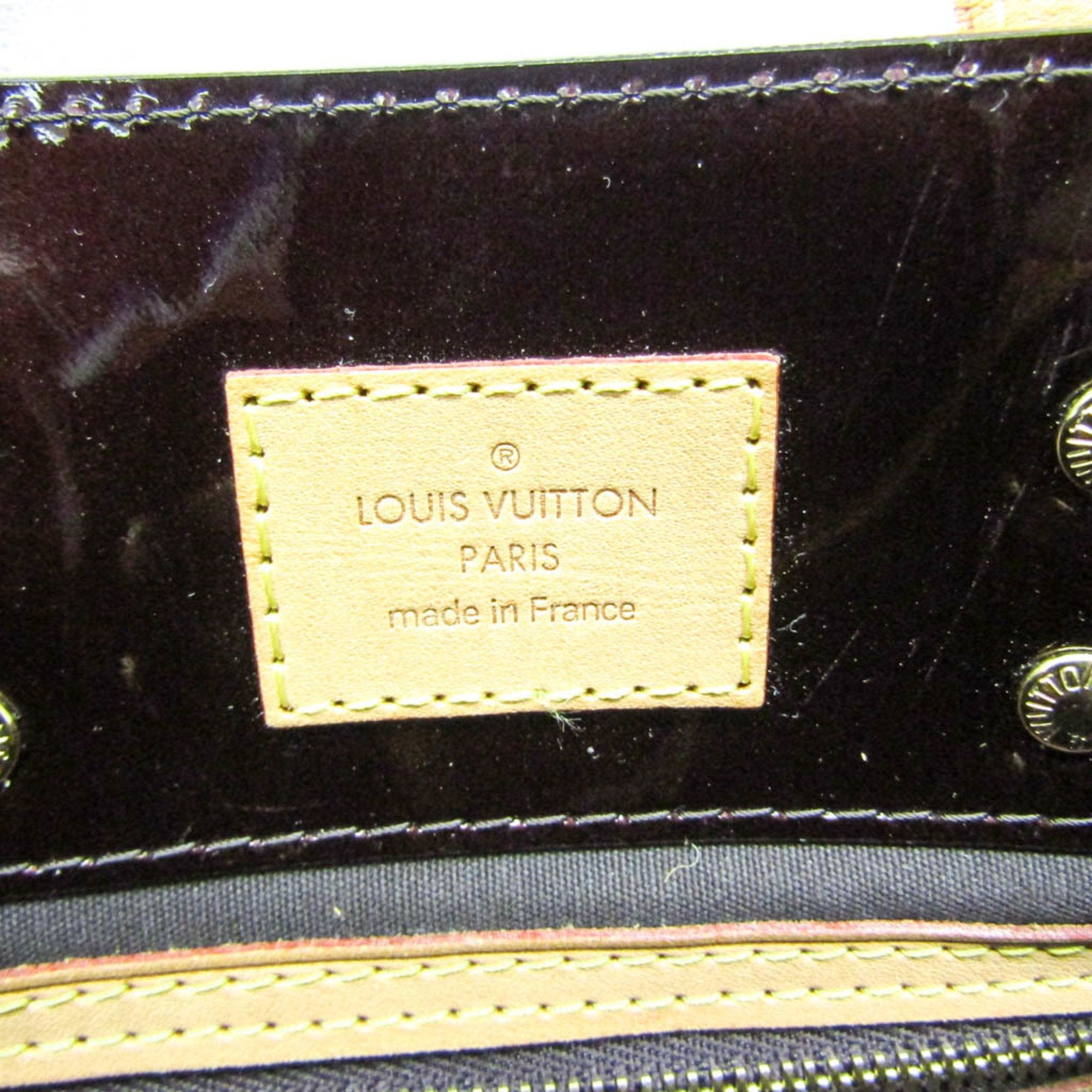 Louis Vuitton Reade Red Patent Leather Handbag (Pre-Owned)