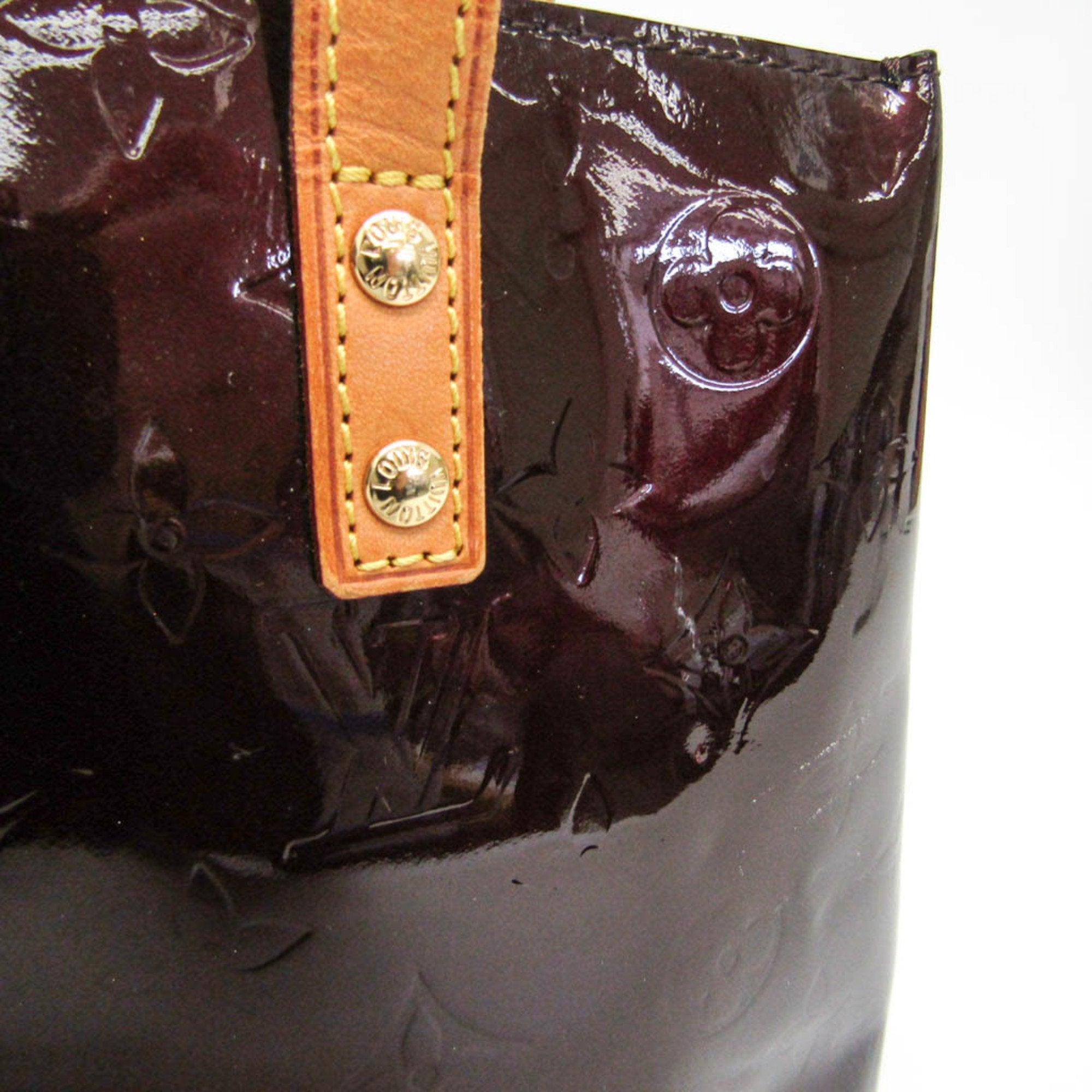 Louis Vuitton Reade Red Patent Leather Handbag (Pre-Owned)