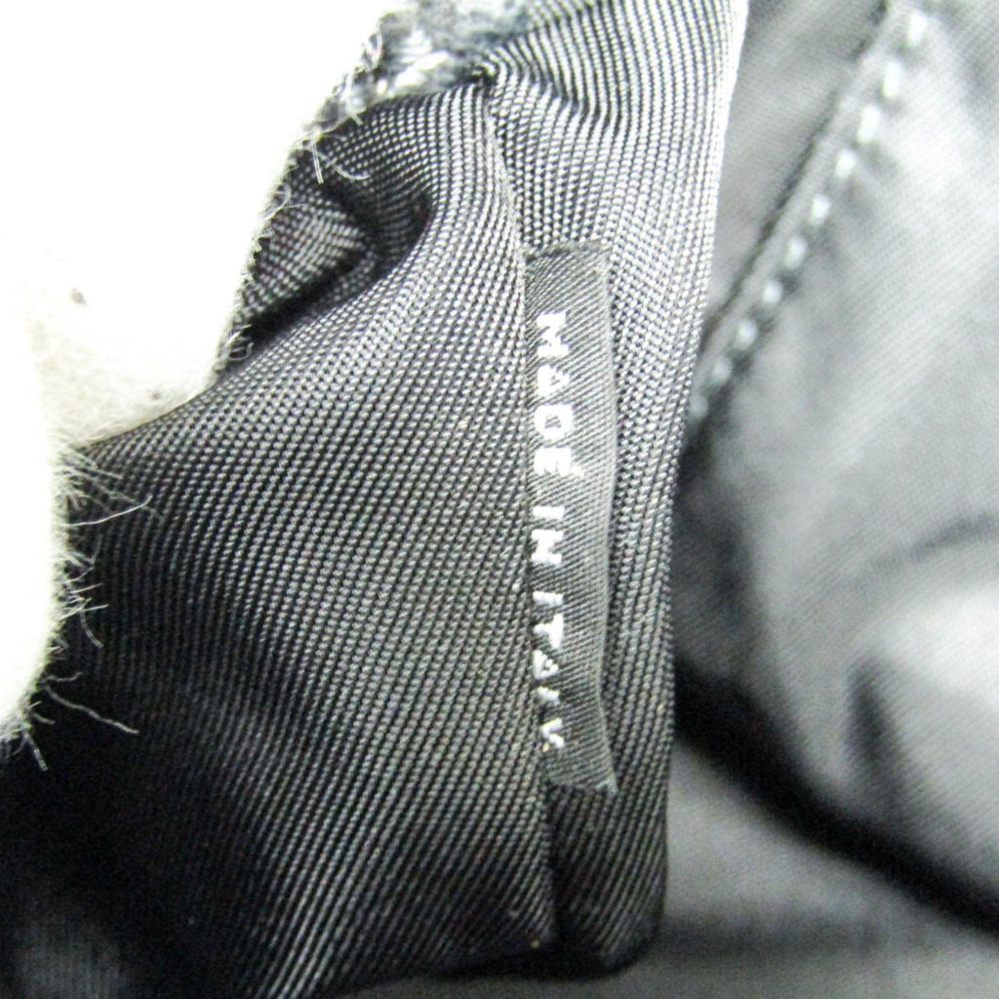 Prada Tessuto Black Canvas Handbag (Pre-Owned)