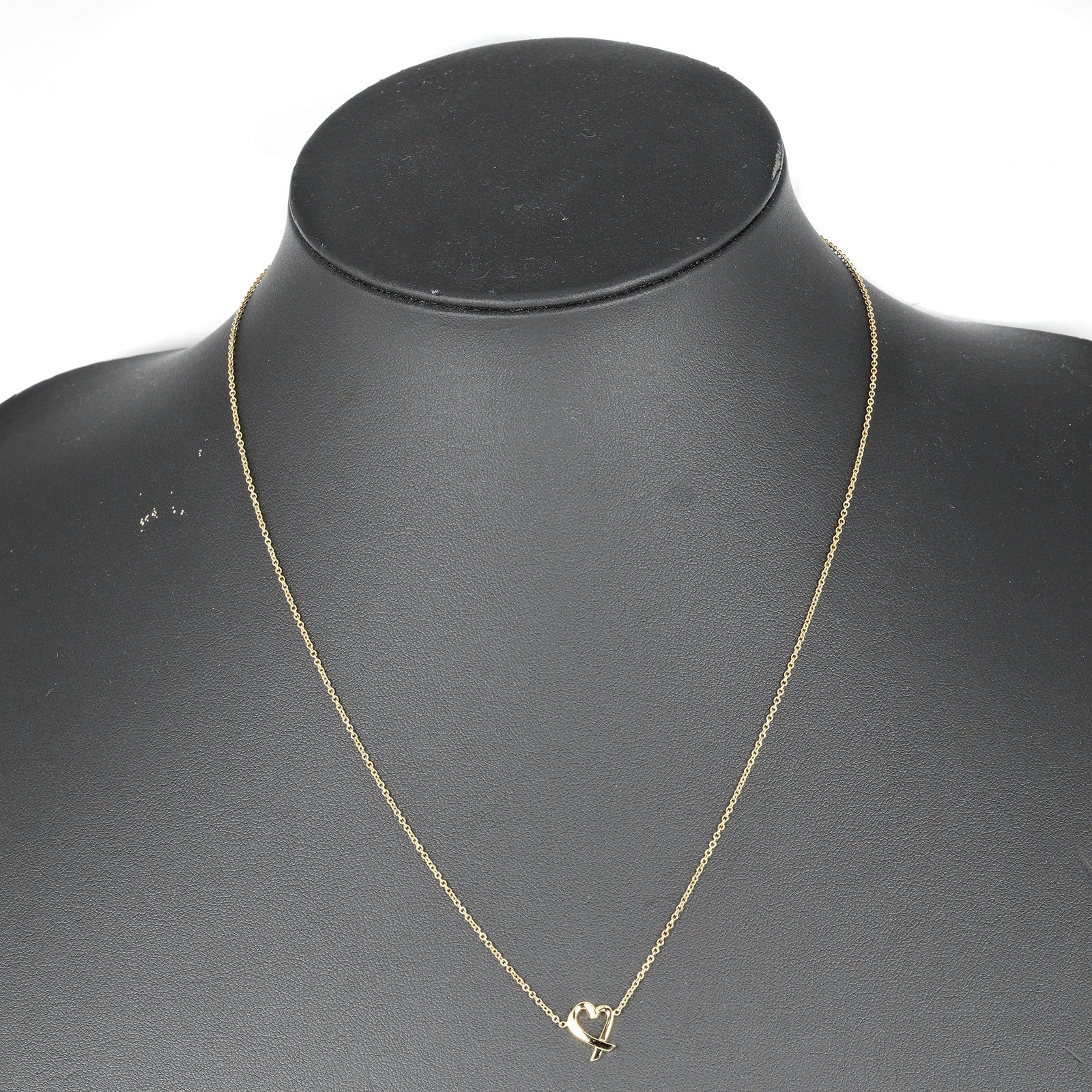 Tiffany & Co Loving Heart Gold Yellow Gold Necklace Jewelry (Pre-Owned)
