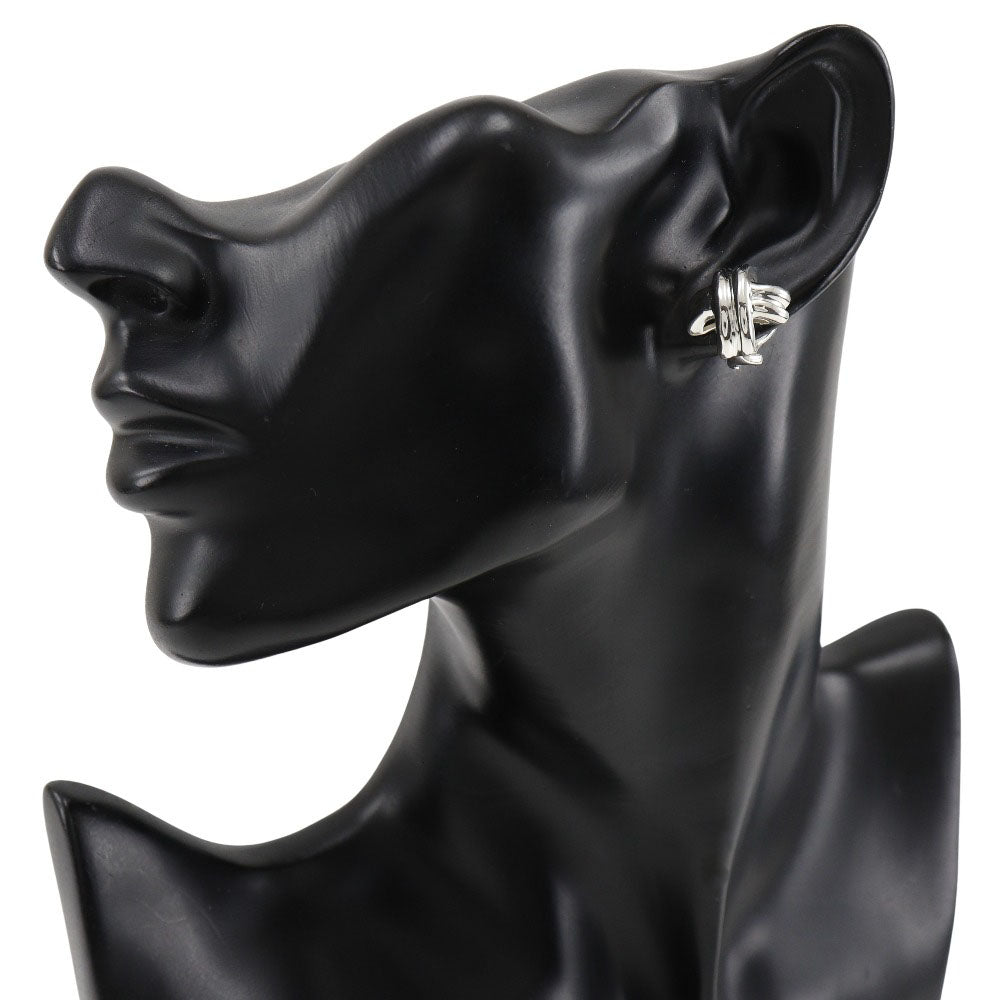 Tiffany & Co Signature Silver Silver Earring Jewelry (Pre-Owned)
