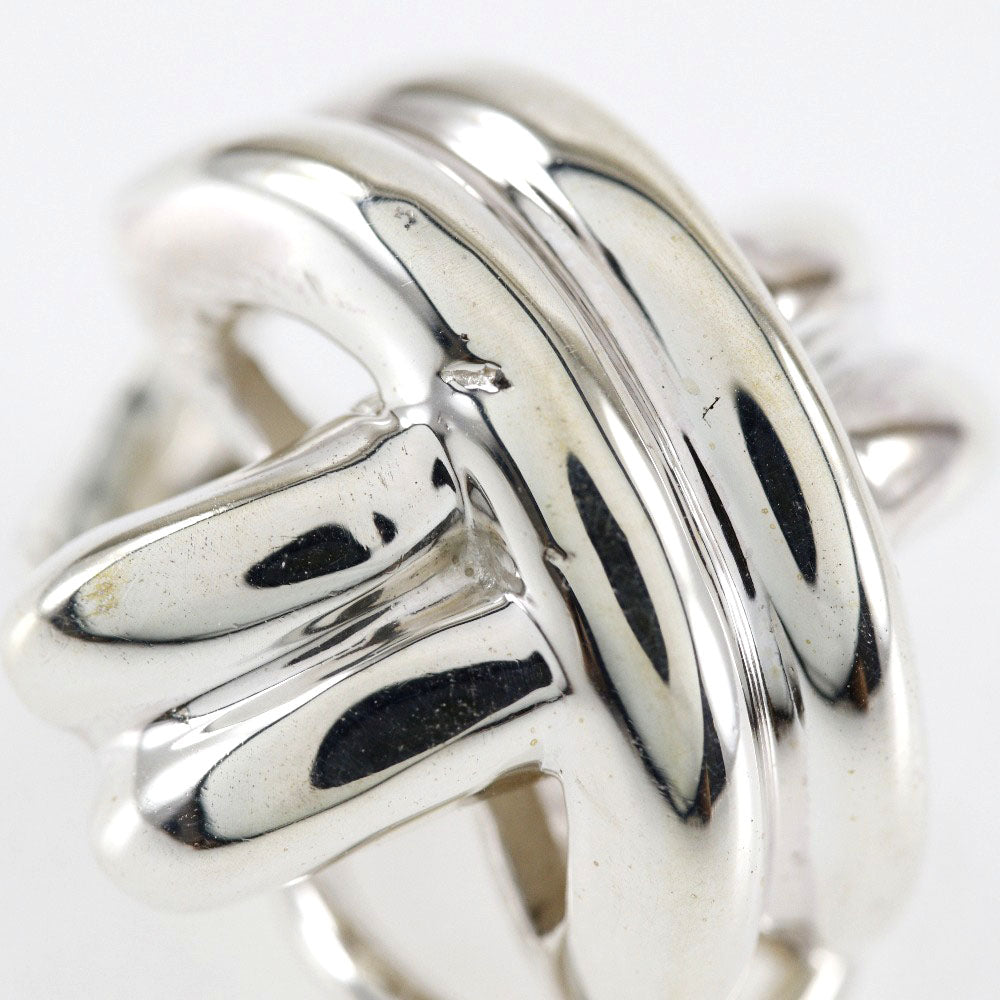 Tiffany & Co Signature Silver Silver Earring Jewelry (Pre-Owned)