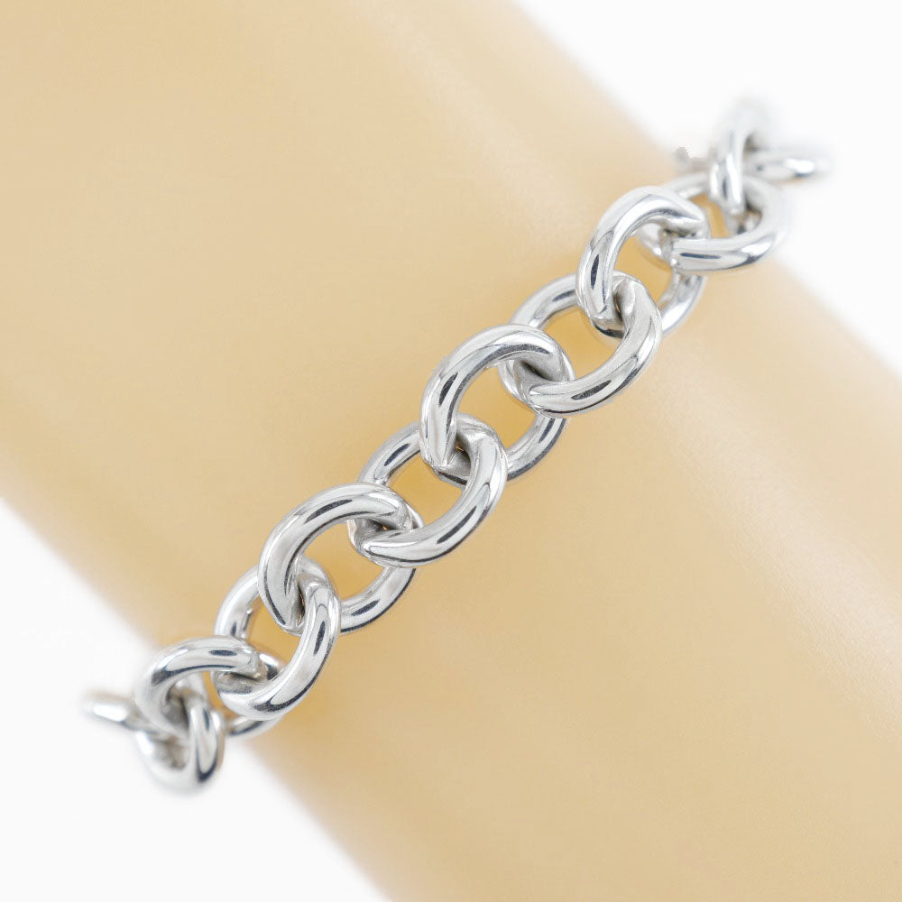 Tiffany & Co Return To Tiffany Silver Silver Bracelet Jewelry (Pre-Owned)