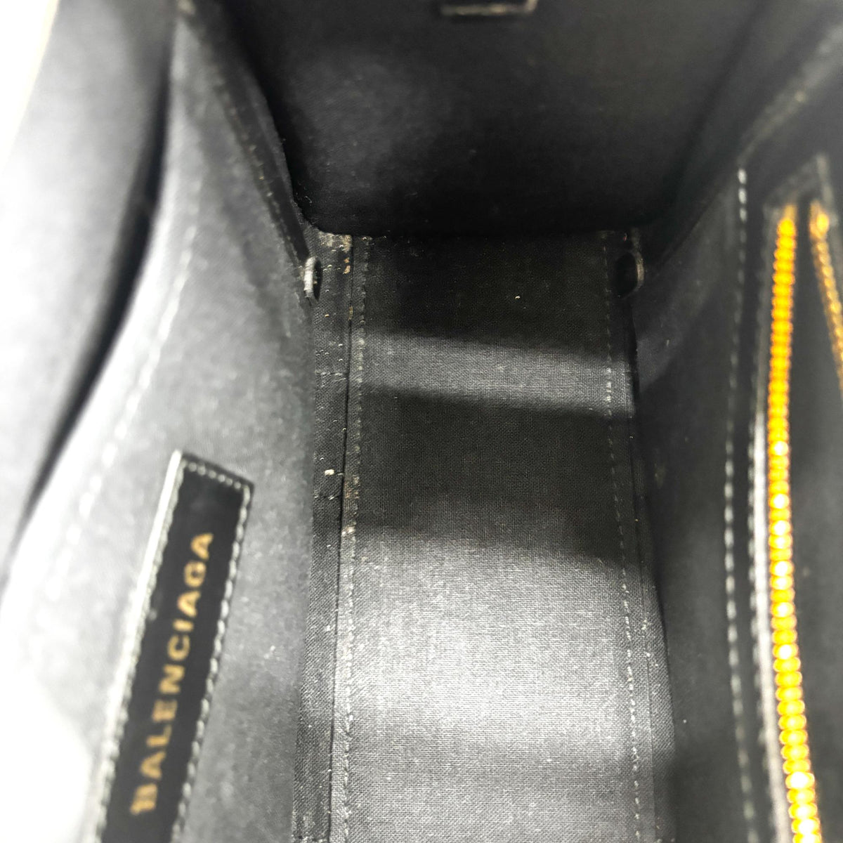 Balenciaga Hardware Canvas Black Canvas Tote Bag Bag (Pre-Owned)