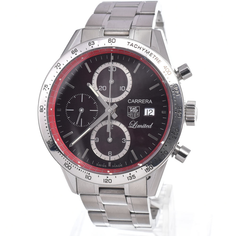 Tag Heuer Carrera Caliber 16 Chronograph Automatic Stainless Steel Watch (Pre-Owned)