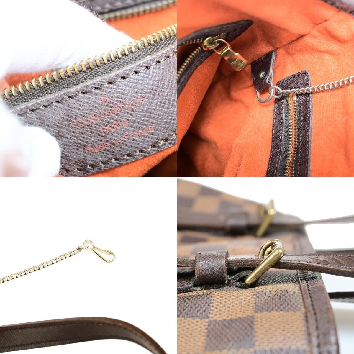 Louis Vuitton Marais Brown Canvas Shoulder Bag (Pre-Owned)